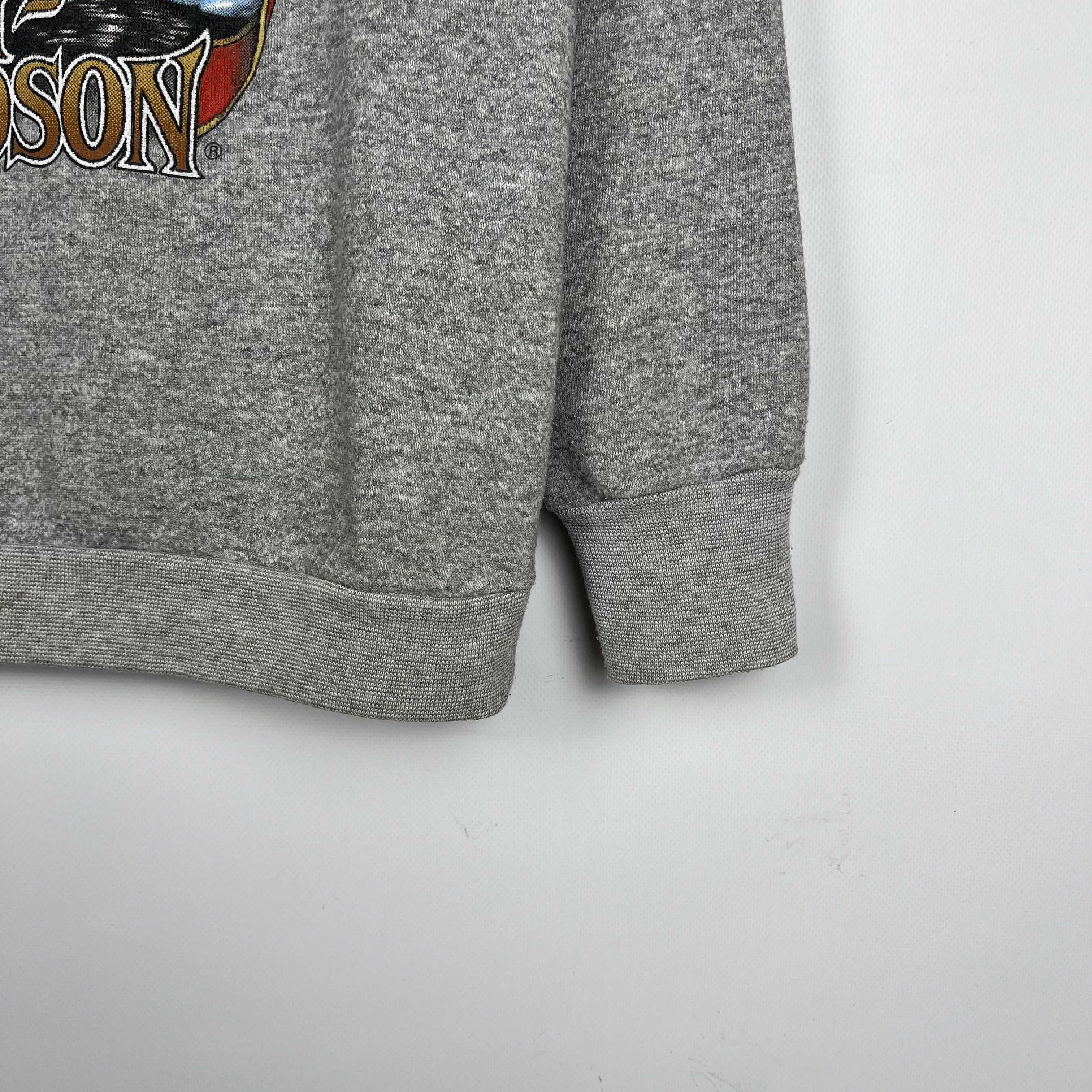 Harley Davidson Vintage Harley Davidson 3D Emblem Big Logo Sweatshirt 1991 Size US M / EU 48-50 / 2 - 13 Thumbnail