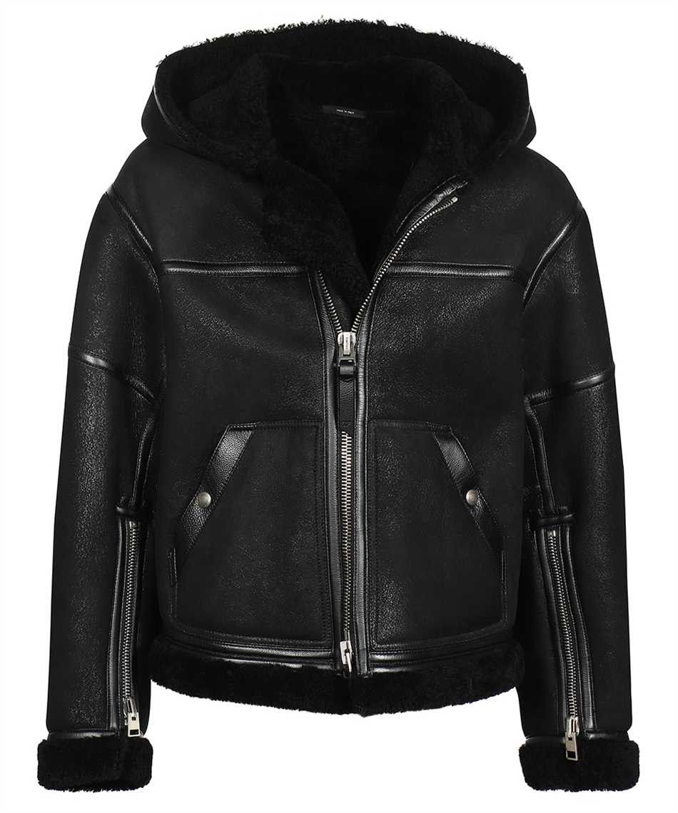 Tom Ford o1w1db11023 Shearling Jacket in Black Size US XXL / EU 58 / 5 - 2 Thumbnail