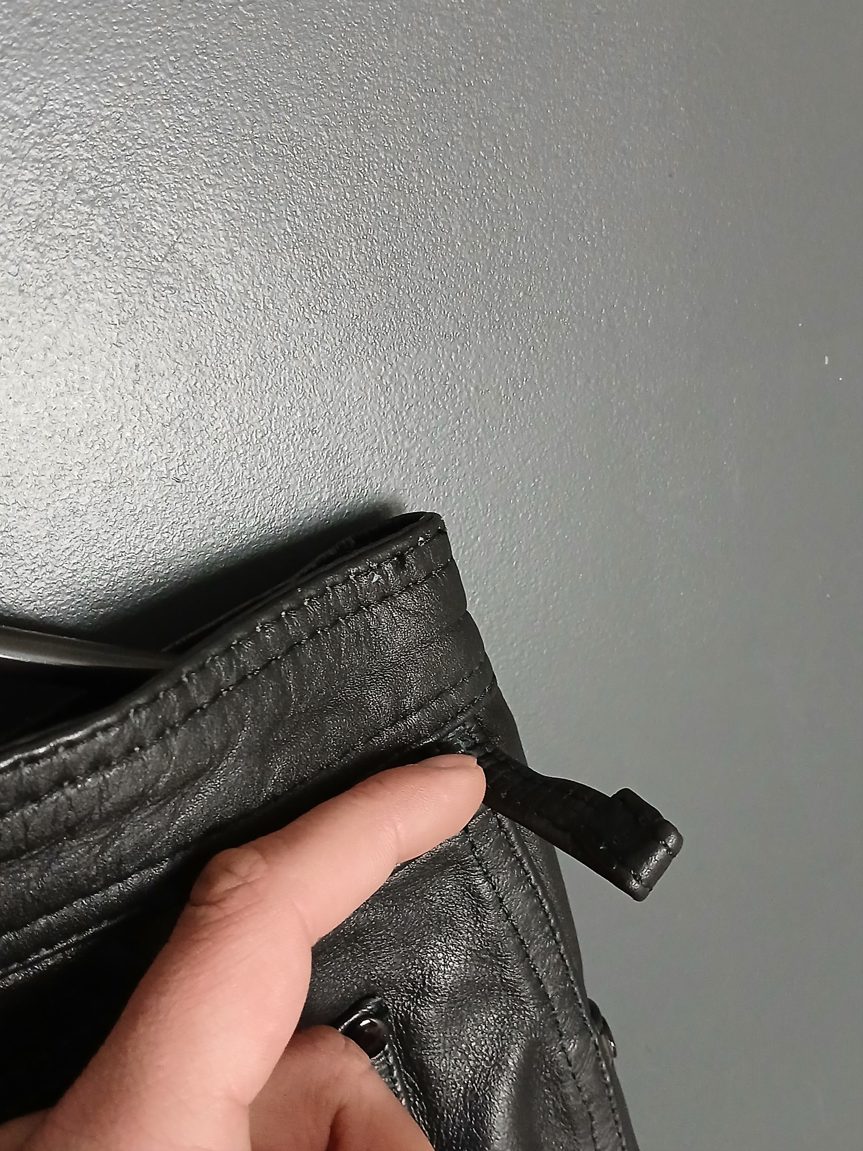 Leather × Vintage Vintage Leather Pants Size US 32 / EU 48 - 9 Thumbnail