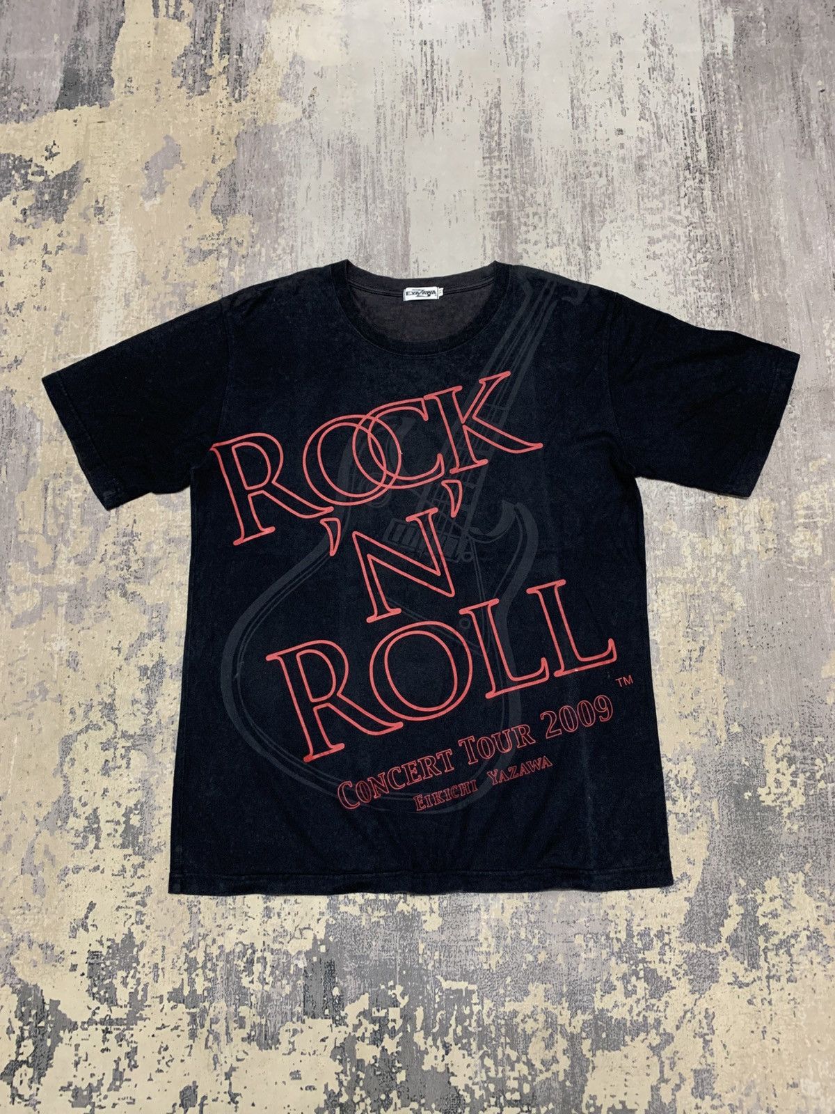 Japanese Brand E.yazawa Rock And Roll 2009 Tour TShirt Size US XL / EU 56 / 4 - 1 Thumbnail