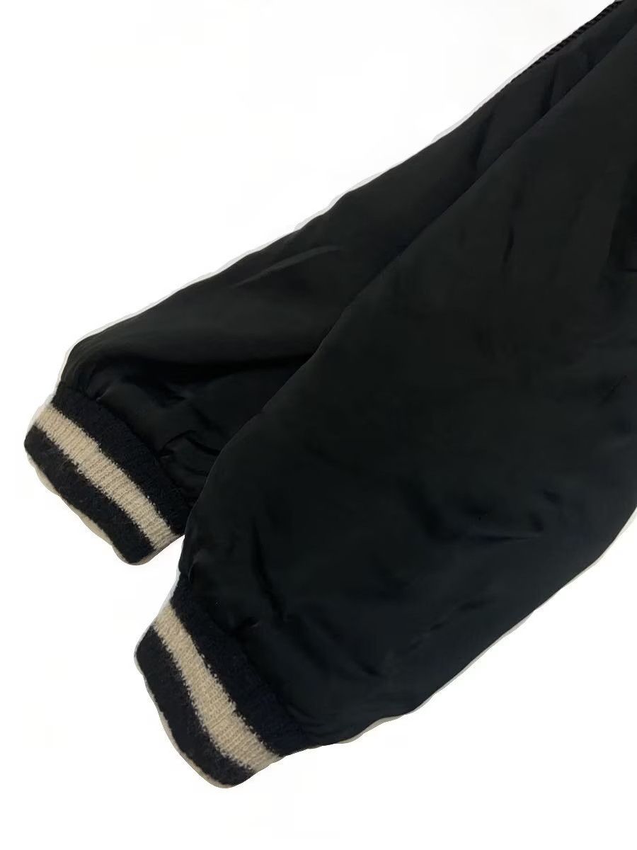 Yohji Yamamoto YOHJI YAMAMOTO/Y's Wool/BLK Sukajan Size US L / EU 52-54 / 3 - 6 Thumbnail