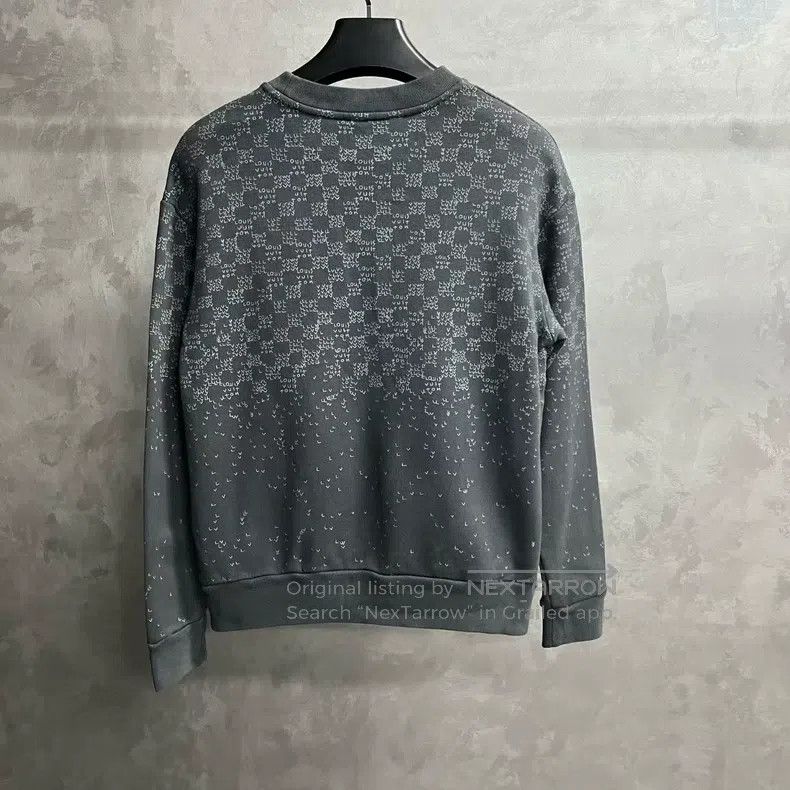 Louis Vuitton Louis Vuitton New Grey Plaid Print Color-Block Crew Neck S Size US S / EU 44-46 / 1 - 5 Thumbnail
