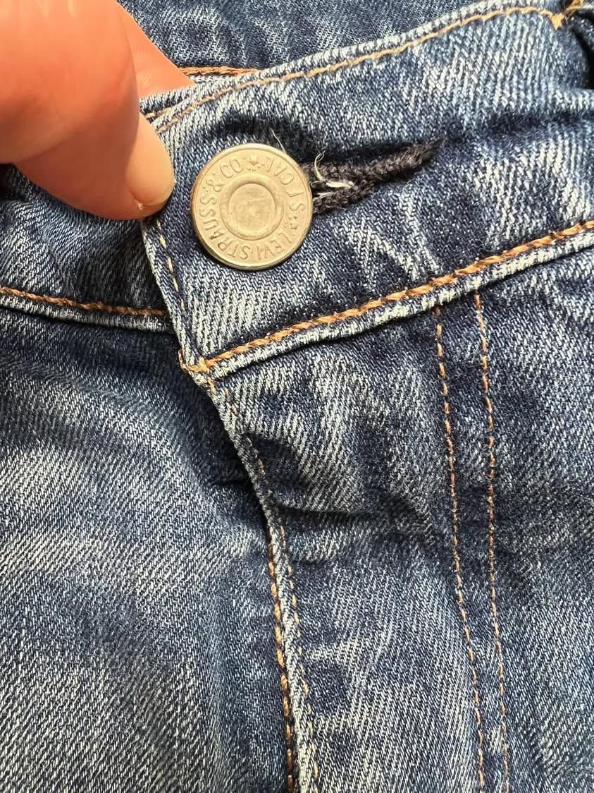 Levi's Levi's distressed denim levis 513 trousers Blue washed jeans Size US 34 / EU 50 - 7 Thumbnail