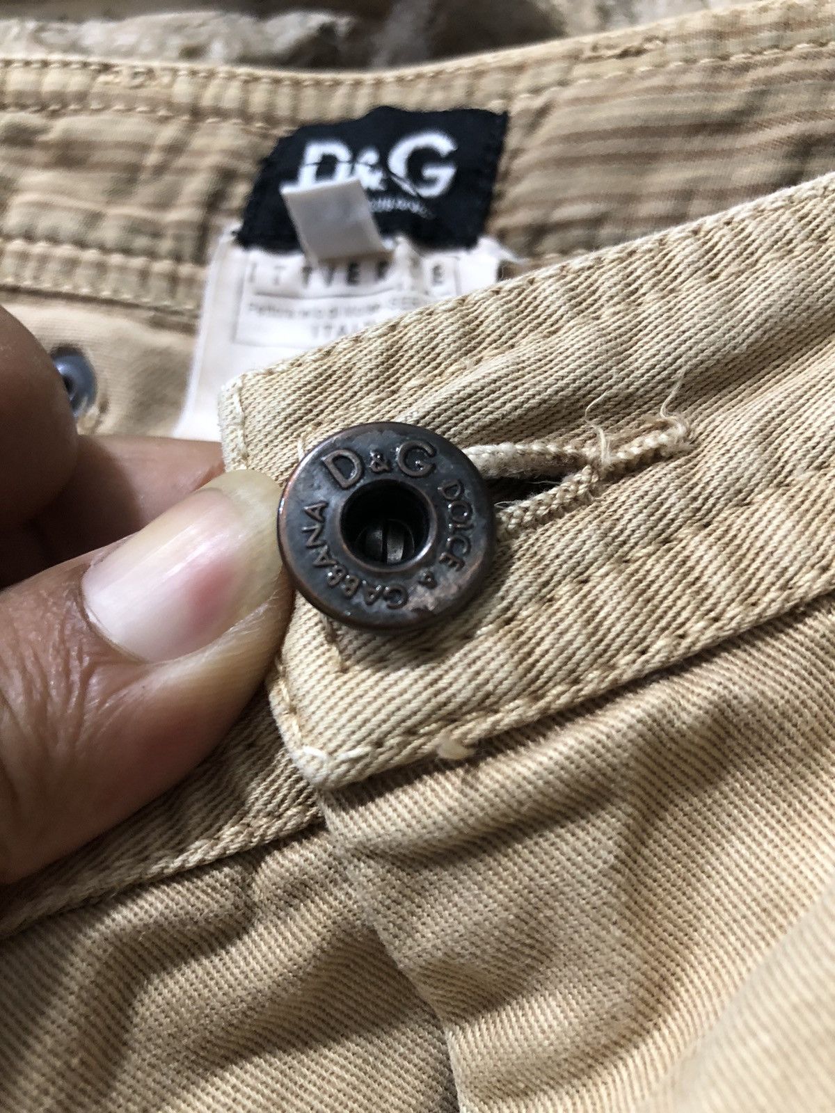 Dolce & Gabbana Vintage Dolce & Gabbana 7 Pocket Pants Size US 34 / EU 50 - 11 Thumbnail