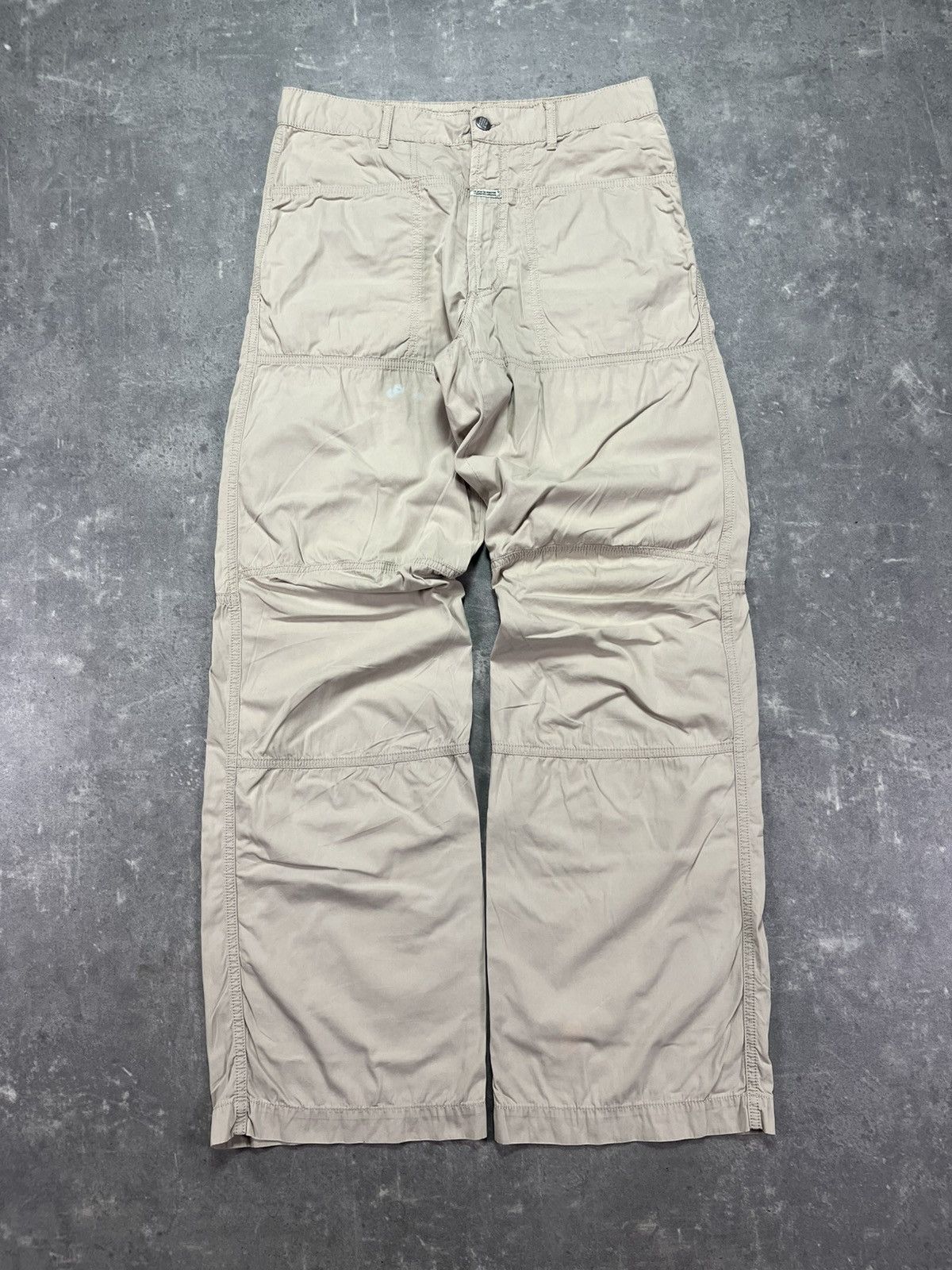 Marithe + Francois Girbaud 00s Marithe + Francois Girbaud Cargo Parachute Pants 32 Size US 32 / EU 48 - 1 Thumbnail