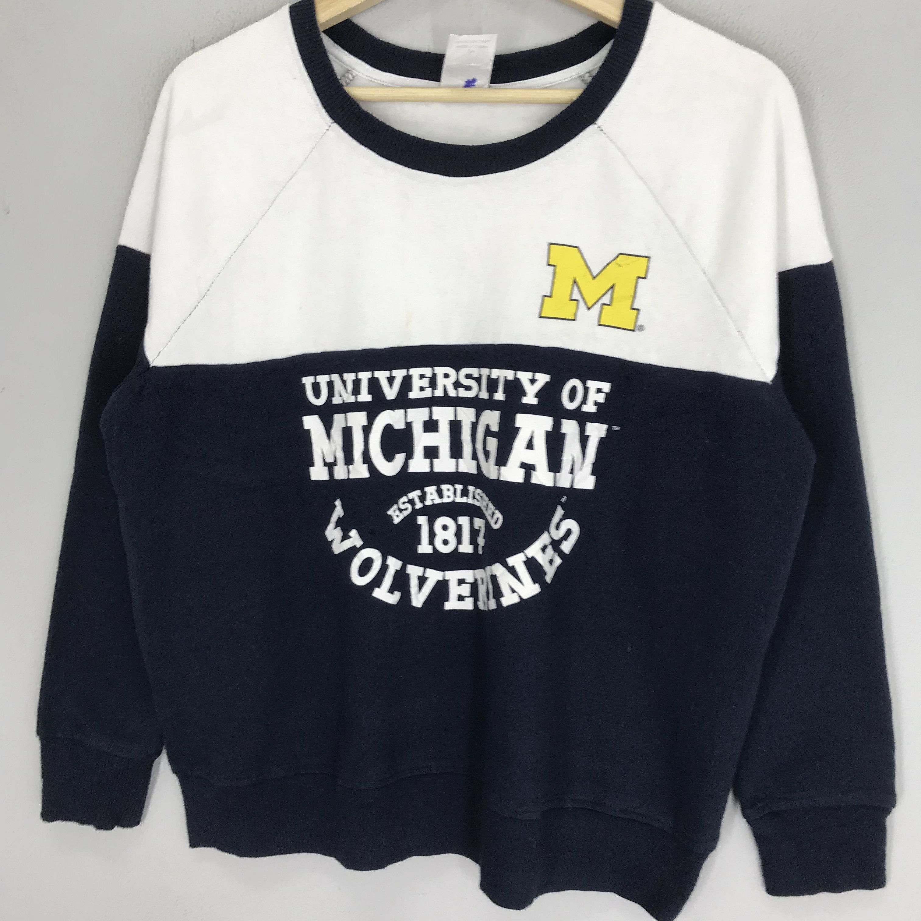 NCAA University Of Michigan Ncaa Sweatshirt - 394 Size US M / EU 48-50 / 2 - 3 Thumbnail