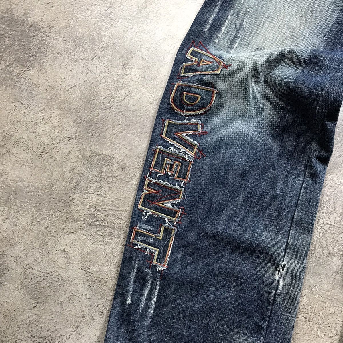 Other Vintage Faded Japan 90s Distressed Denim Jeans Spring Pants Size US 30 / EU 46 - 3 Thumbnail