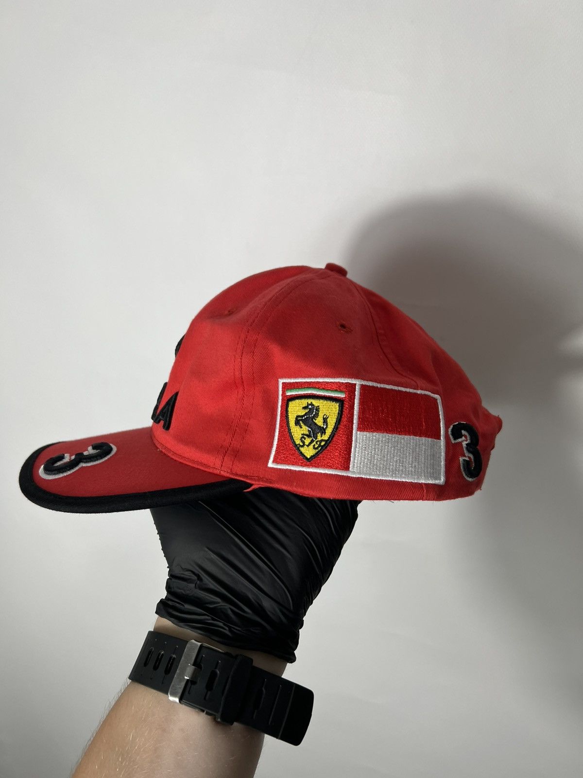 Ferrari Vintage 90s DEKRA Michael Schumacher Ferrari F1 CAP Marlboro Size ONE SIZE - 2 Thumbnail