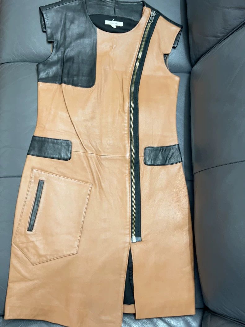 Helmut Lang HELMUT LANG The little leather skirt, with its classic pat Size S / US 4 / IT 40 - 7 Thumbnail
