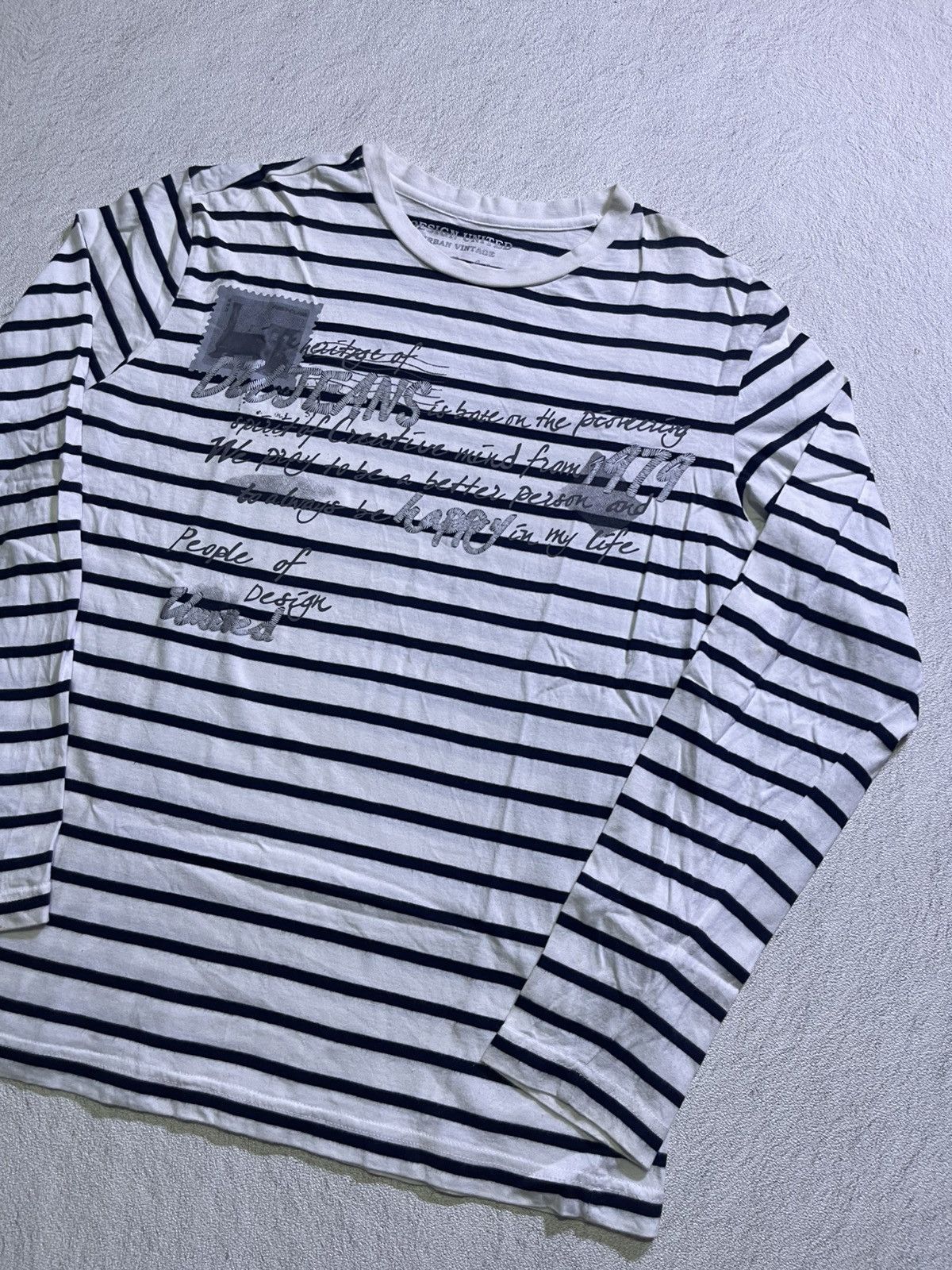 Hysteric Glamour VINTAGE Y2K DESIGN UNITED long sleeve tshirt Size US M / EU 48-50 / 2 - 2 Thumbnail