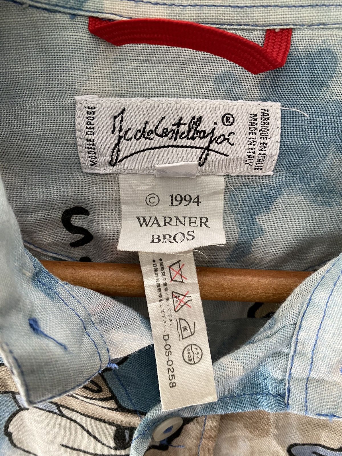 Iceberg 1997 Iceberg X Warner Bros Button up carton nerwork Size US L / EU 52-54 / 3 - 13 Thumbnail
