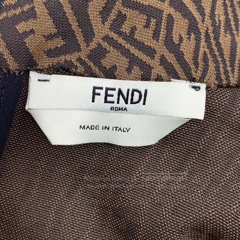 Fendi Fendi Dark brown double F monogram printed high-neck long- Size XS / US 0-2 / IT 36-38 - 5 Thumbnail