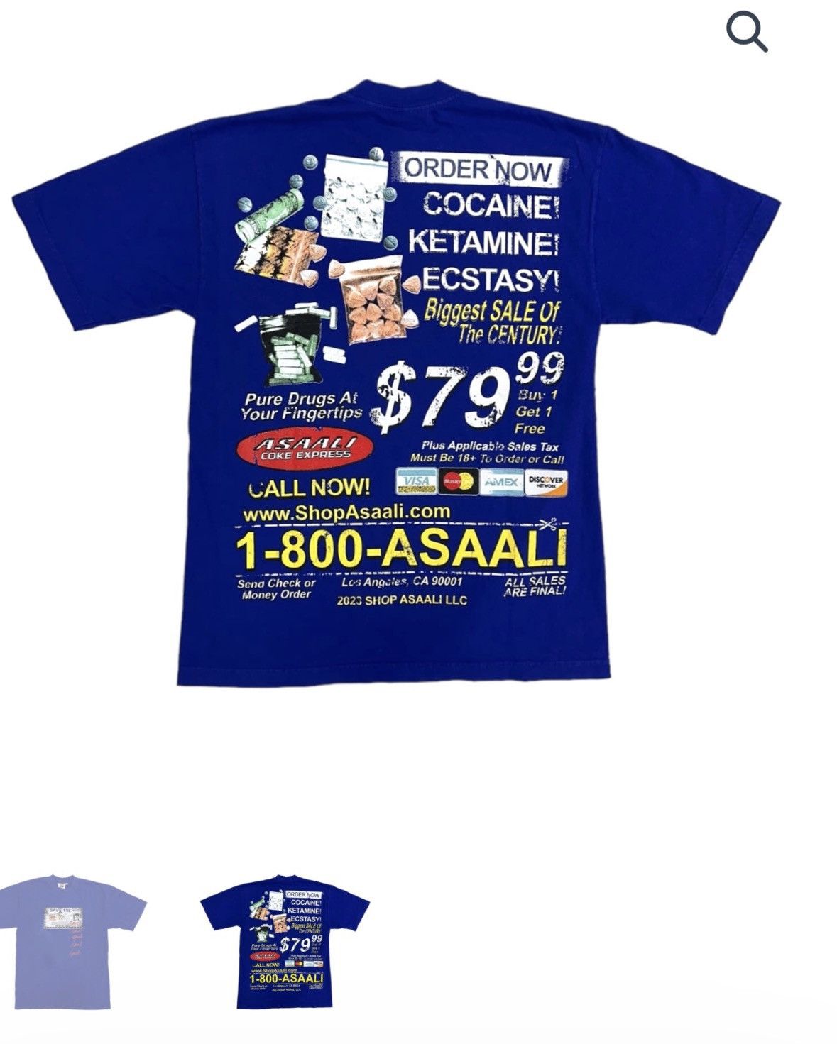 Asaali Asaali Coupon Tee Size US XL / EU 56 / 4 - 3 Thumbnail
