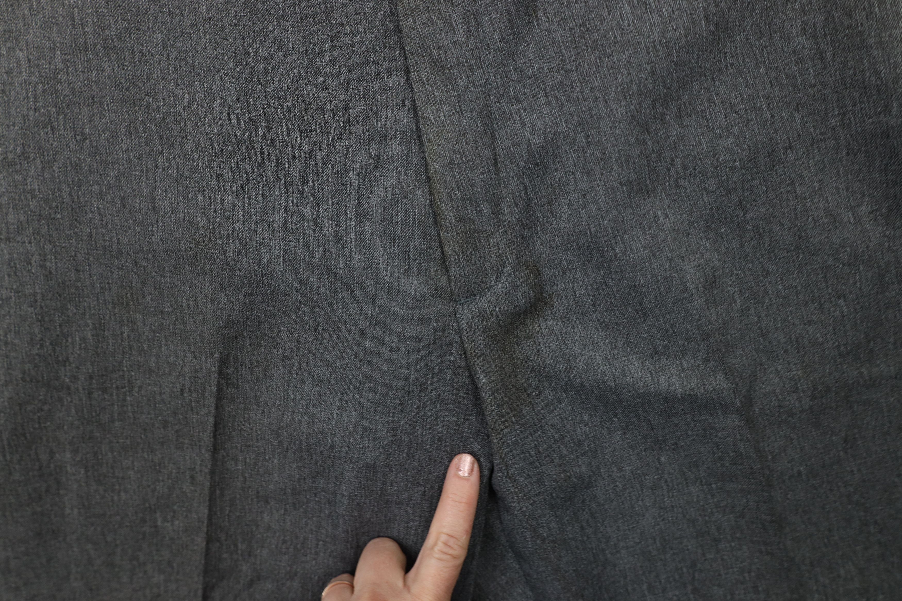 Levi's × Vintage Vintage Y2K 2004 Levis Knit Wide Leg Chino Pants Gray Size US 36 / EU 52 - 6 Thumbnail
