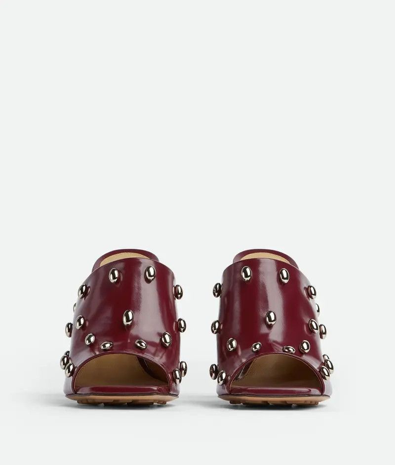 Bottega Veneta o1n1vont1225 Canalazzo Mule in Merlot Size US 6.5 / IT 36.5 - 2 Thumbnail