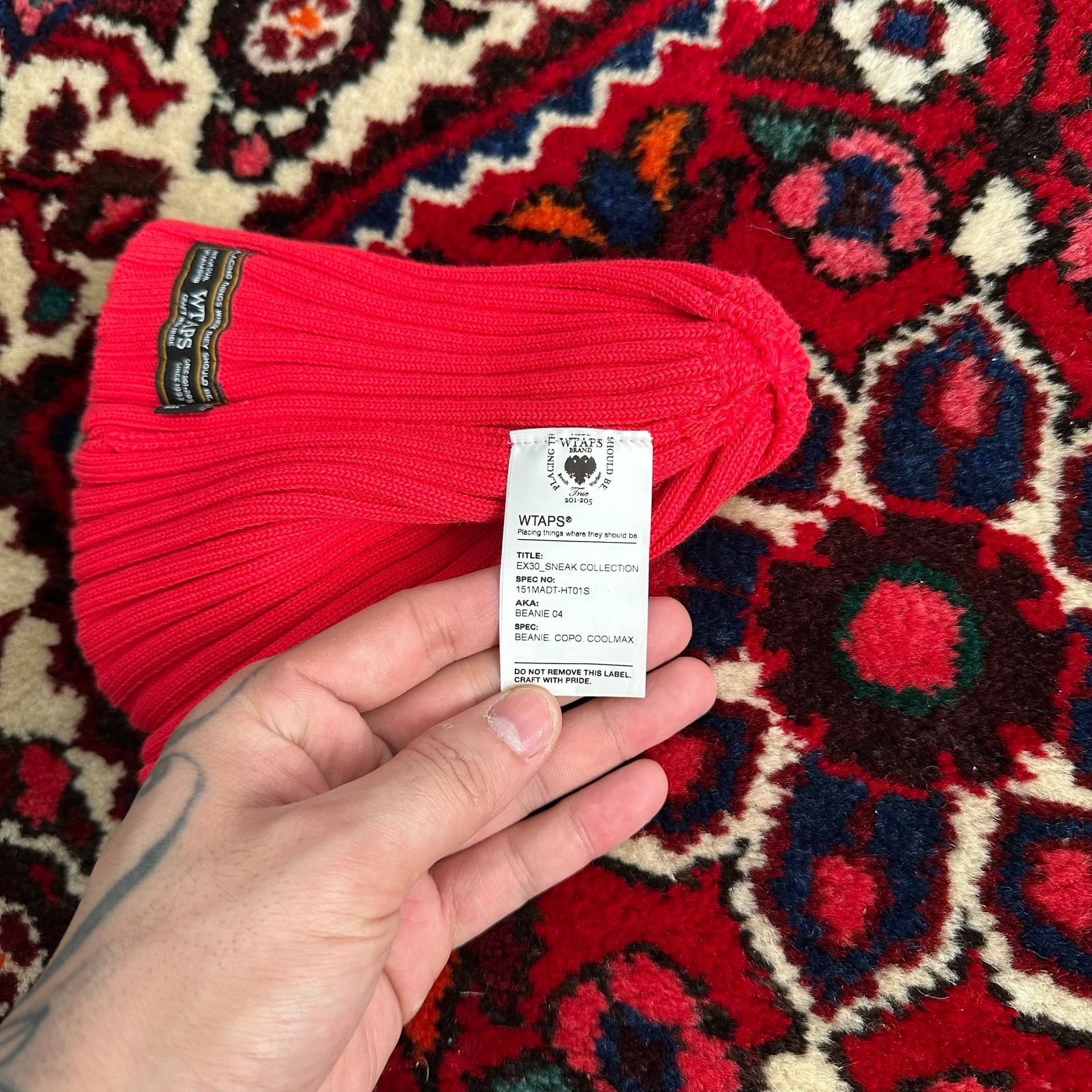 Wtaps WTAPS 15SS Knit Beanie Size ONE SIZE - 6 Thumbnail