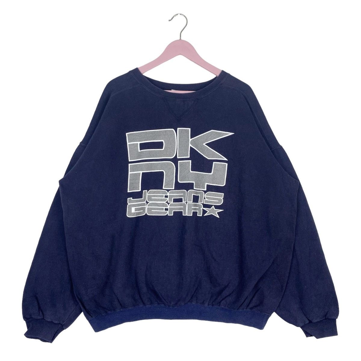 DKNY DKNY Jeans Gear Sweatshirt Crewneck Pullover Jumper Size US XXL / EU 58 / 5 - 1 Thumbnail