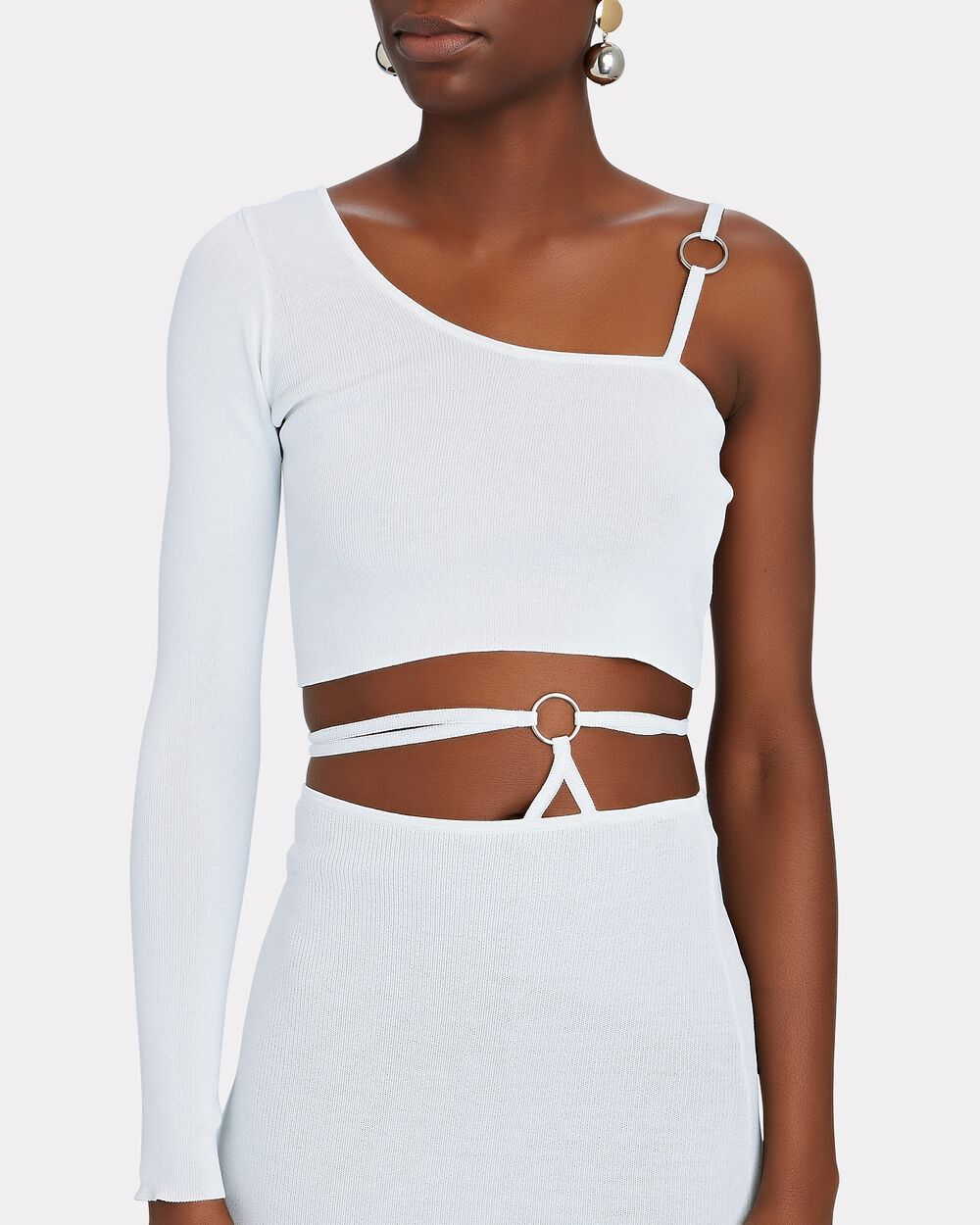 AYA MUSE o1mle0424 Knit Top in Blue Size S / US 4 / IT 40 - 3 Thumbnail