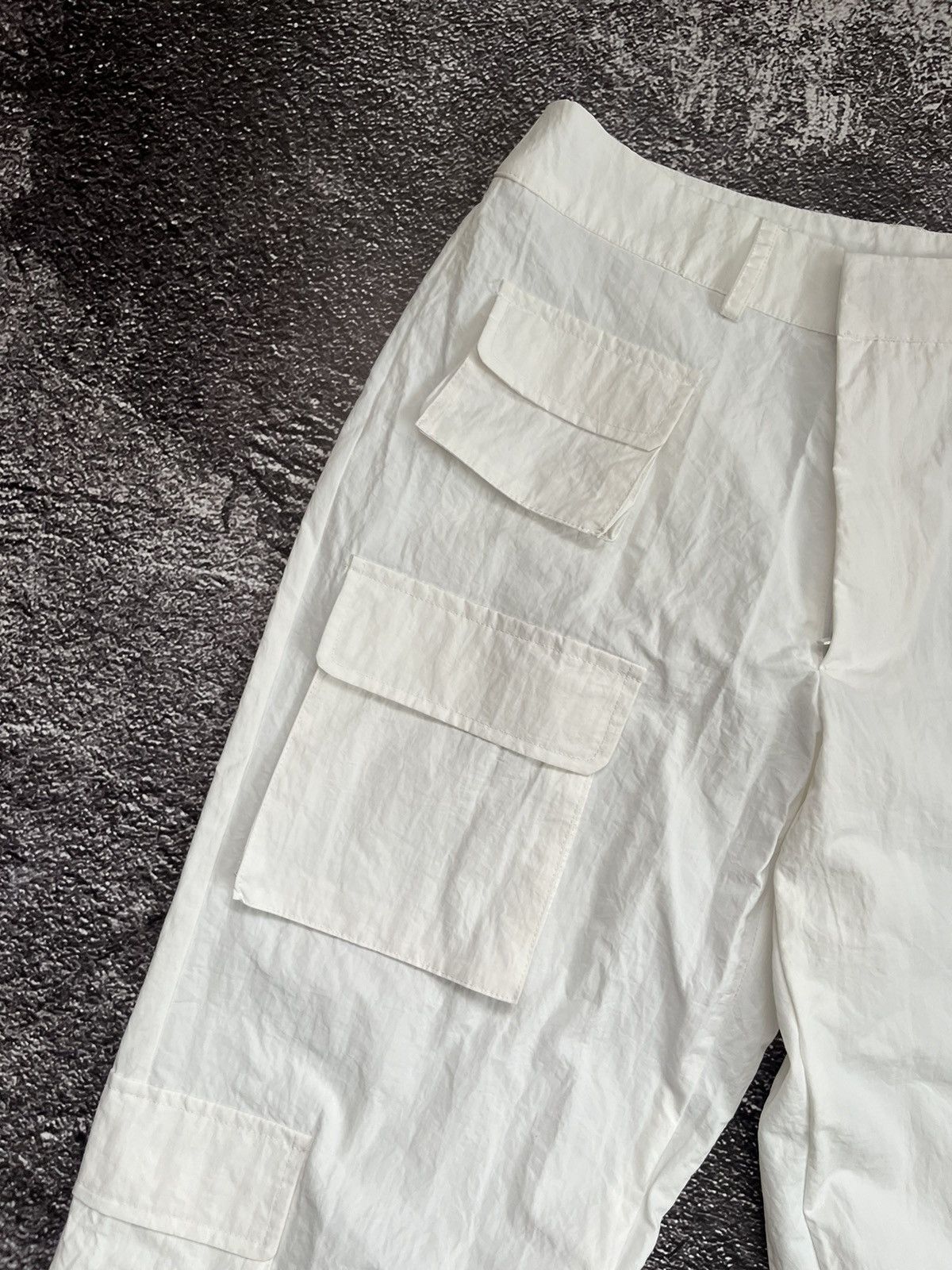Other LE GER by Lena Gercke Cargo Multipocket White Pants Size 28" / US 6 / IT 42 - 7 Thumbnail