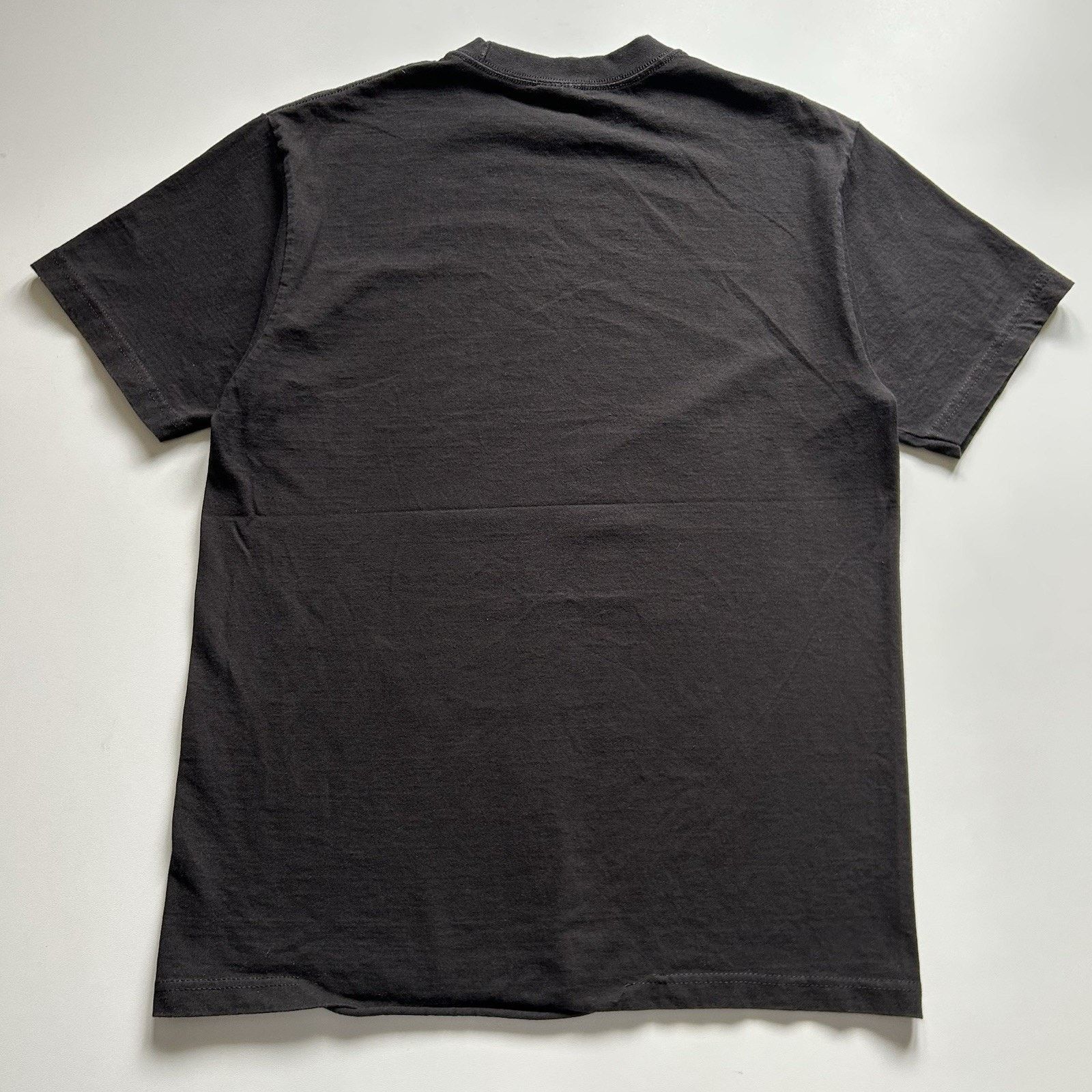 Vintage Vintage Sun Faded Black Blank T-Shirt Large Y2K Shaka Cotton Size US L / EU 52-54 / 3 - 3 Thumbnail