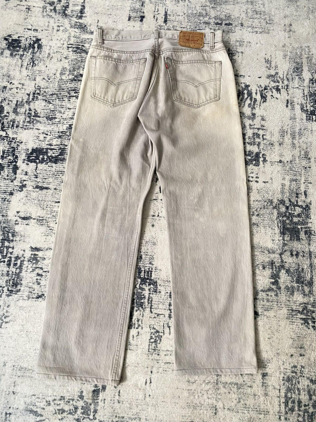 Levi's Levi’s Vintage 80s 90s 501 Mens Jeans Bleached and Faded Size US 30 / EU 46 - 1 Thumbnail