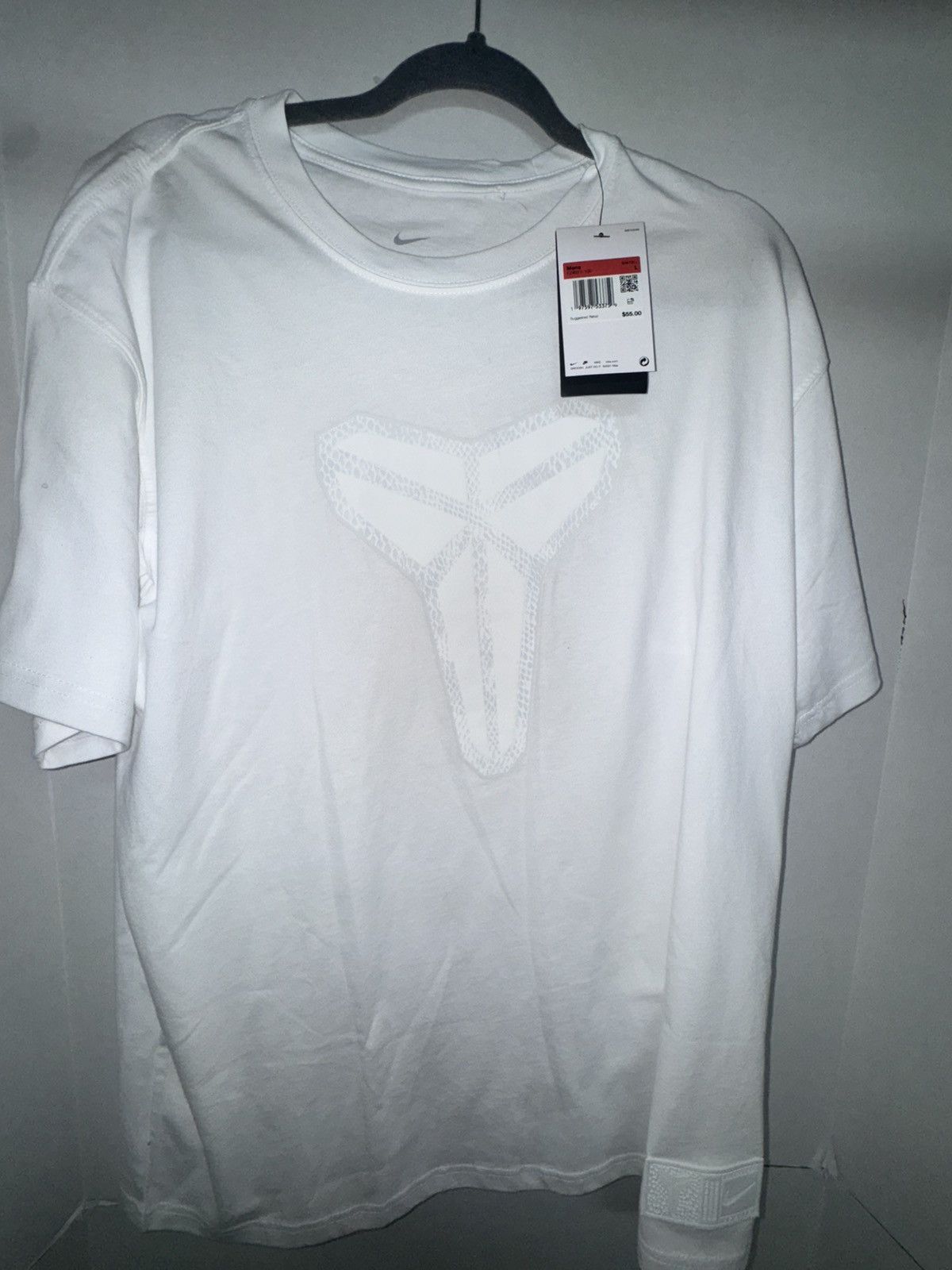 Nike Nike Kobe “Mamba” Sheath Logo Tee | Size L | White on White Size US L / EU 52-54 / 3 - 1 Thumbnail