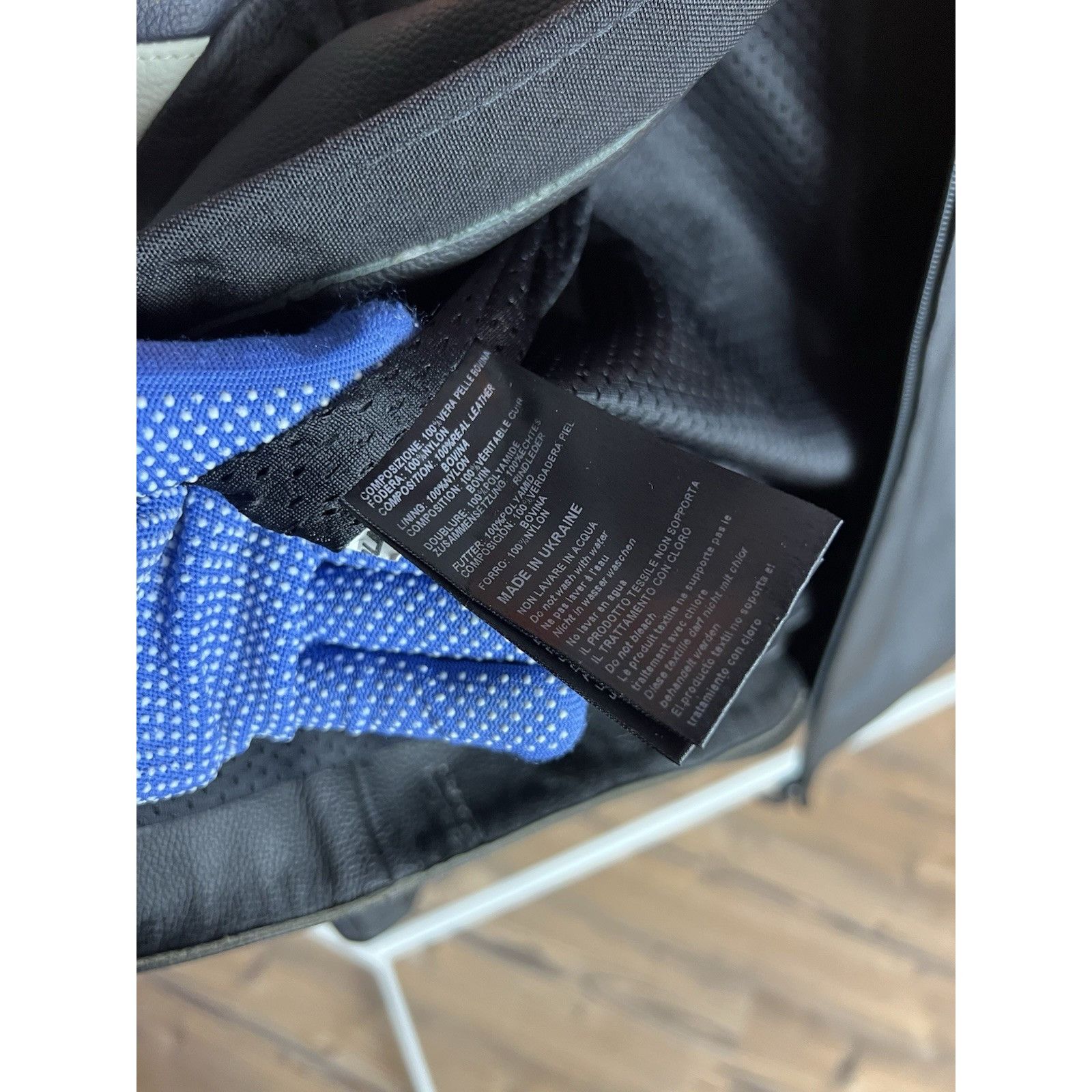 Dainese Dainese Armored Blue Orange Leather Motorcycle Jacket Men`s Size US M / EU 48-50 / 2 - 10 Thumbnail