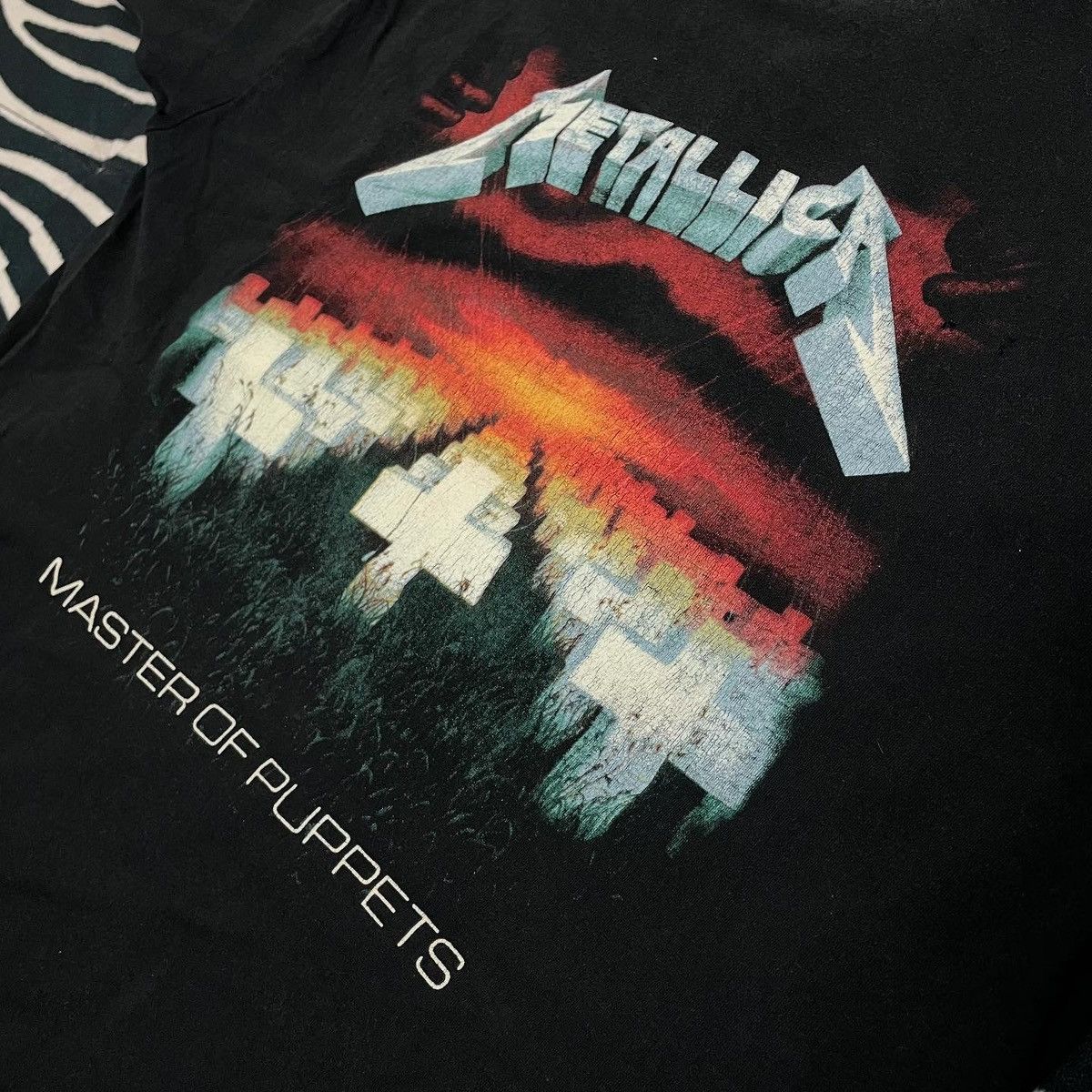 Band Tees Vintage Metallica 90's Master Of Puppets Promo Album Tee Size US M / EU 48-50 / 2 - 4 Thumbnail