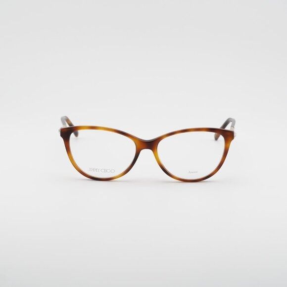 Jimmy Choo Jimmy Choo JC287 0086 00 Eyeglasses Havana 54mm Cat Eye Size ONE SIZE - 2 Thumbnail