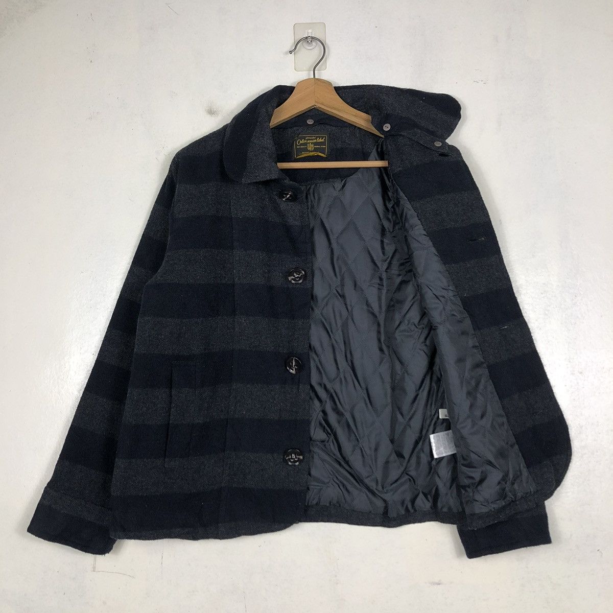 Japanese Brand 📌VINTAGE WORK WOOL JACKET OUTER WEAR LABEL ISSEY MIYAKE Size US M / EU 48-50 / 2 - 12 Thumbnail