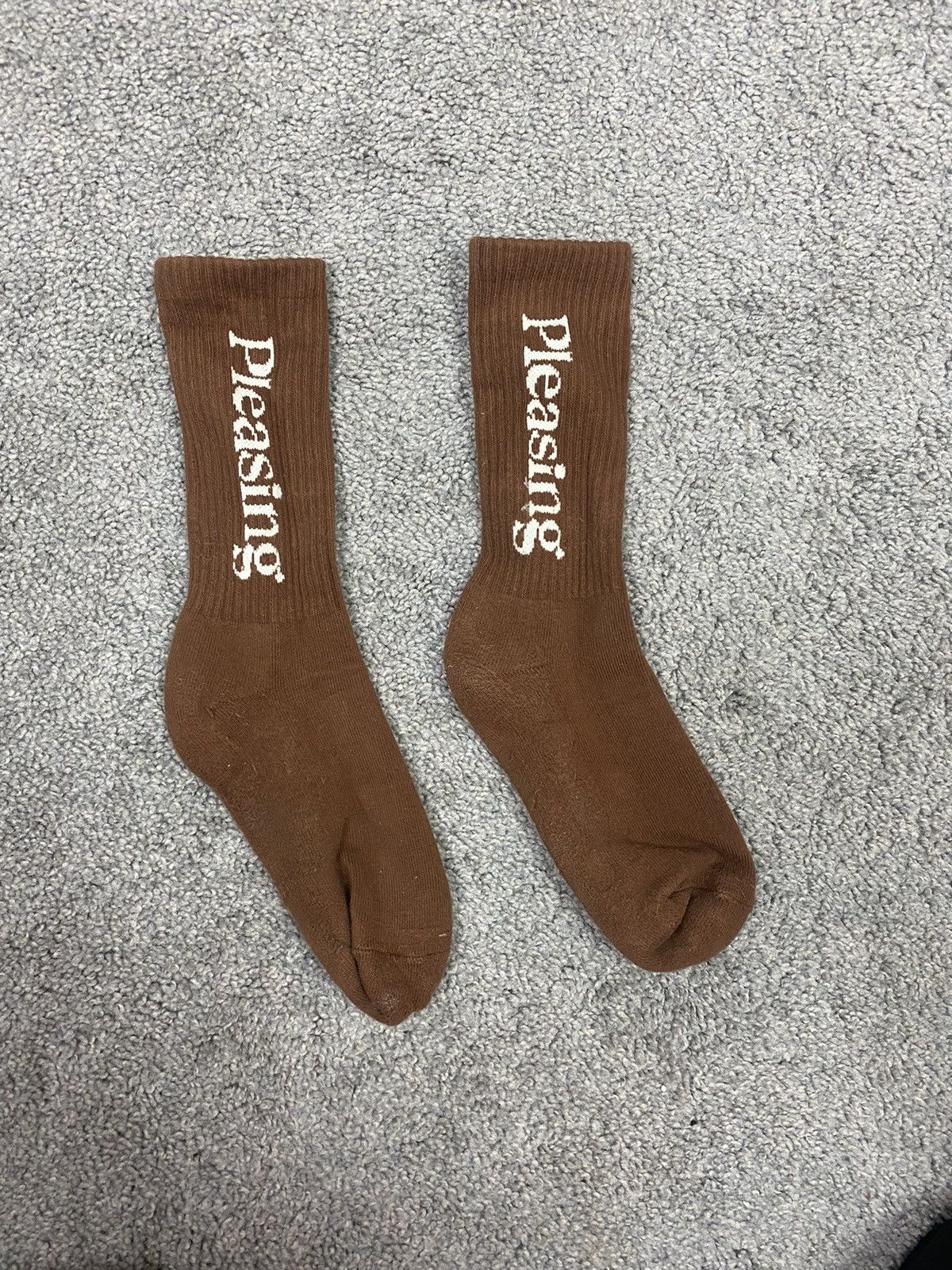 Vintage Pleasing harry styles brown the slouchy sock Size ONE SIZE - 1 Thumbnail