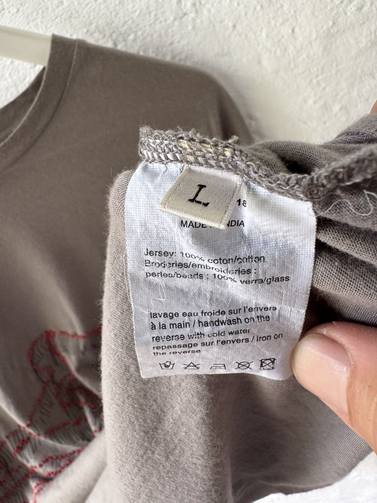Lanvin Lanvin - mens - rare sneaker t-shirt Size US L / EU 52-54 / 3 - 7 Thumbnail