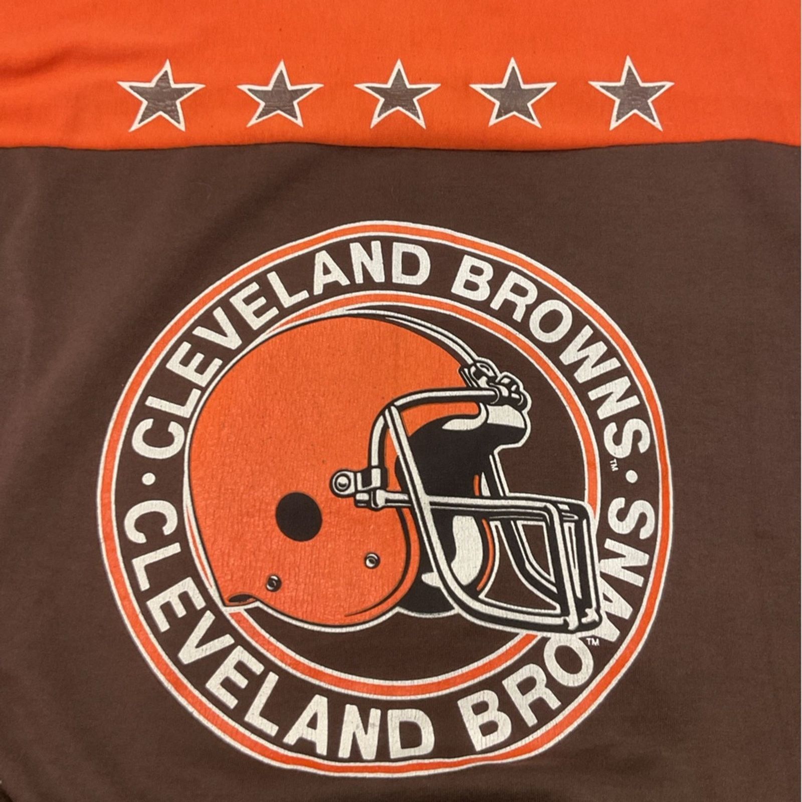 Vintage Vintage 1990s Cleveland Browns NFL Crewneck Sweatshirt Size US XL / EU 56 / 4 - 4 Thumbnail