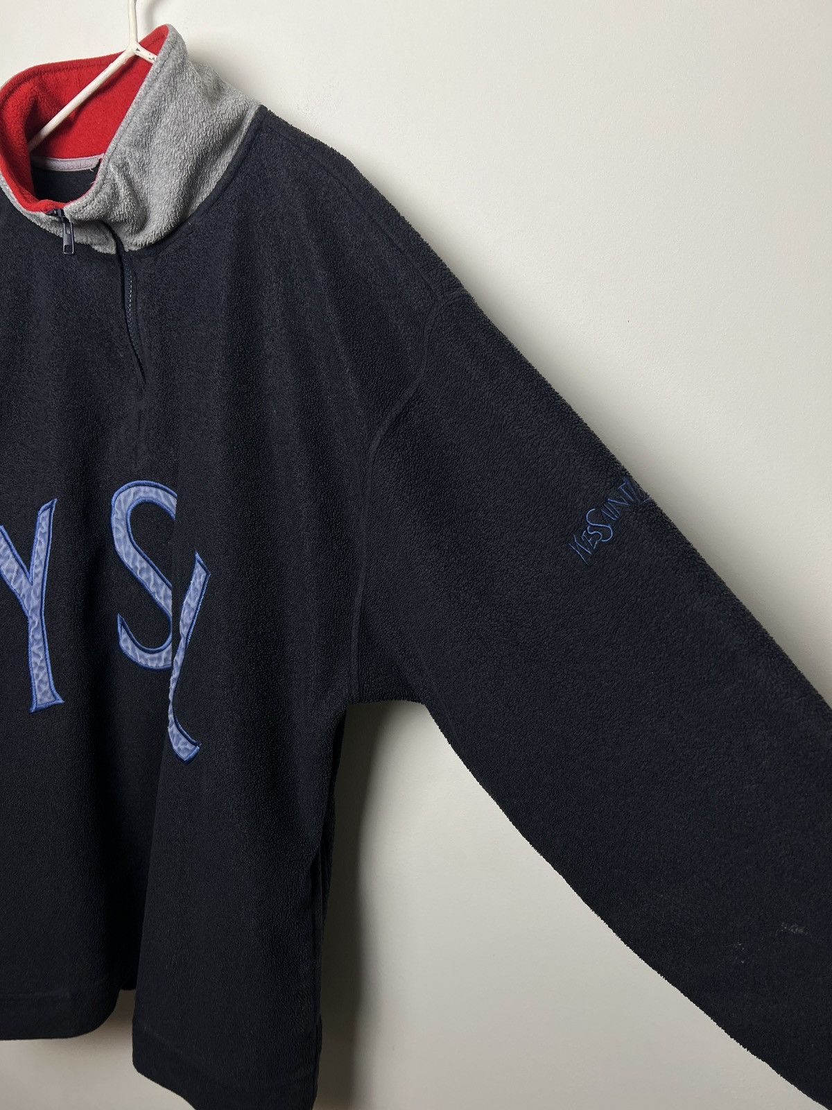 Yves Saint Laurent ysl y2k fleece seen on drake rare vintage slp Size US XL / EU 56 / 4 - 11 Thumbnail