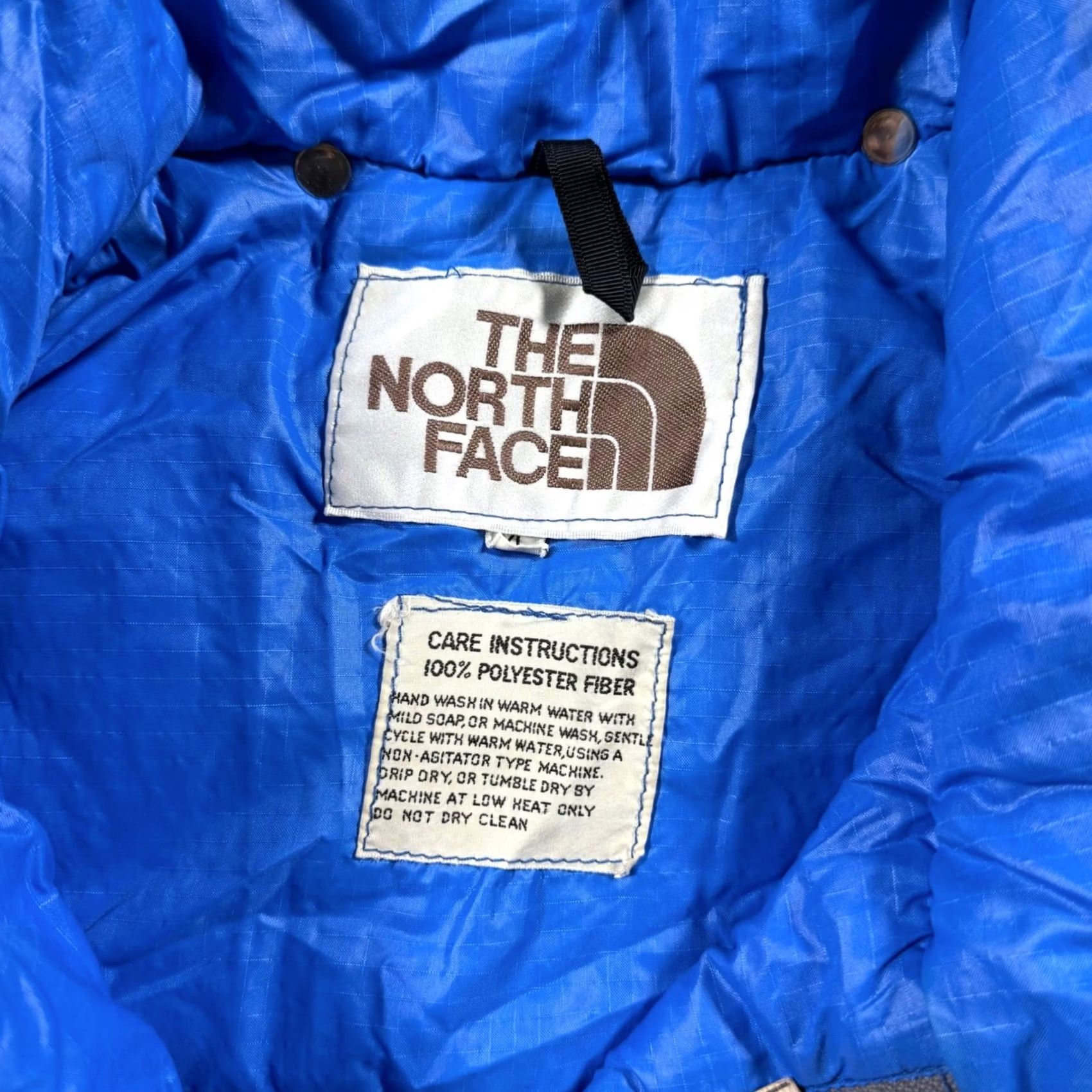 The North Face VINTAGE The North Face Brown Label Jacket Puffer Parka Blue Ripstop XL Mens 70s Size US XL / EU 56 / 4 - 4 Thumbnail