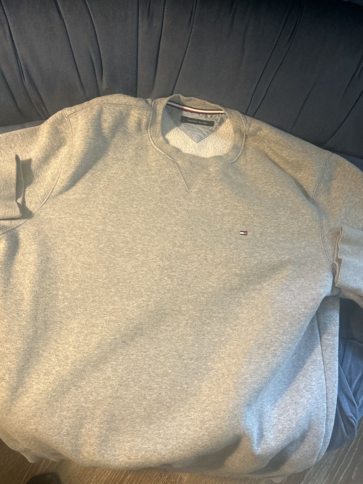 Tommy Hilfiger Tommy Hilfiger Grey Sweatshirt Size US L / EU 52-54 / 3 - 2 Thumbnail
