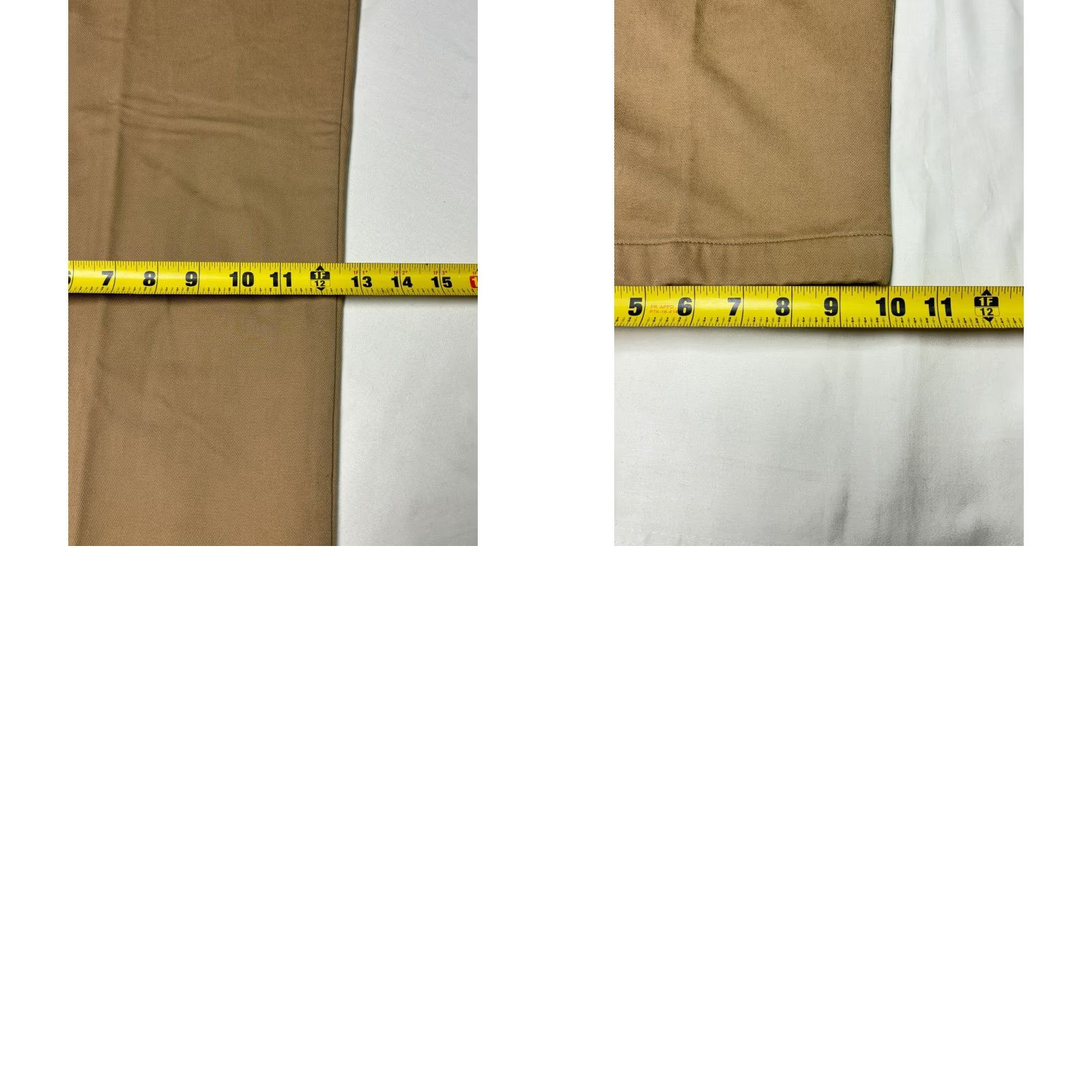Vintage VINTAGE LL Bean Double L Natural Fit Men’s Lined Pleated Tan Chino Pants W46 L32 Size US 30 / EU 46 - 9 Thumbnail