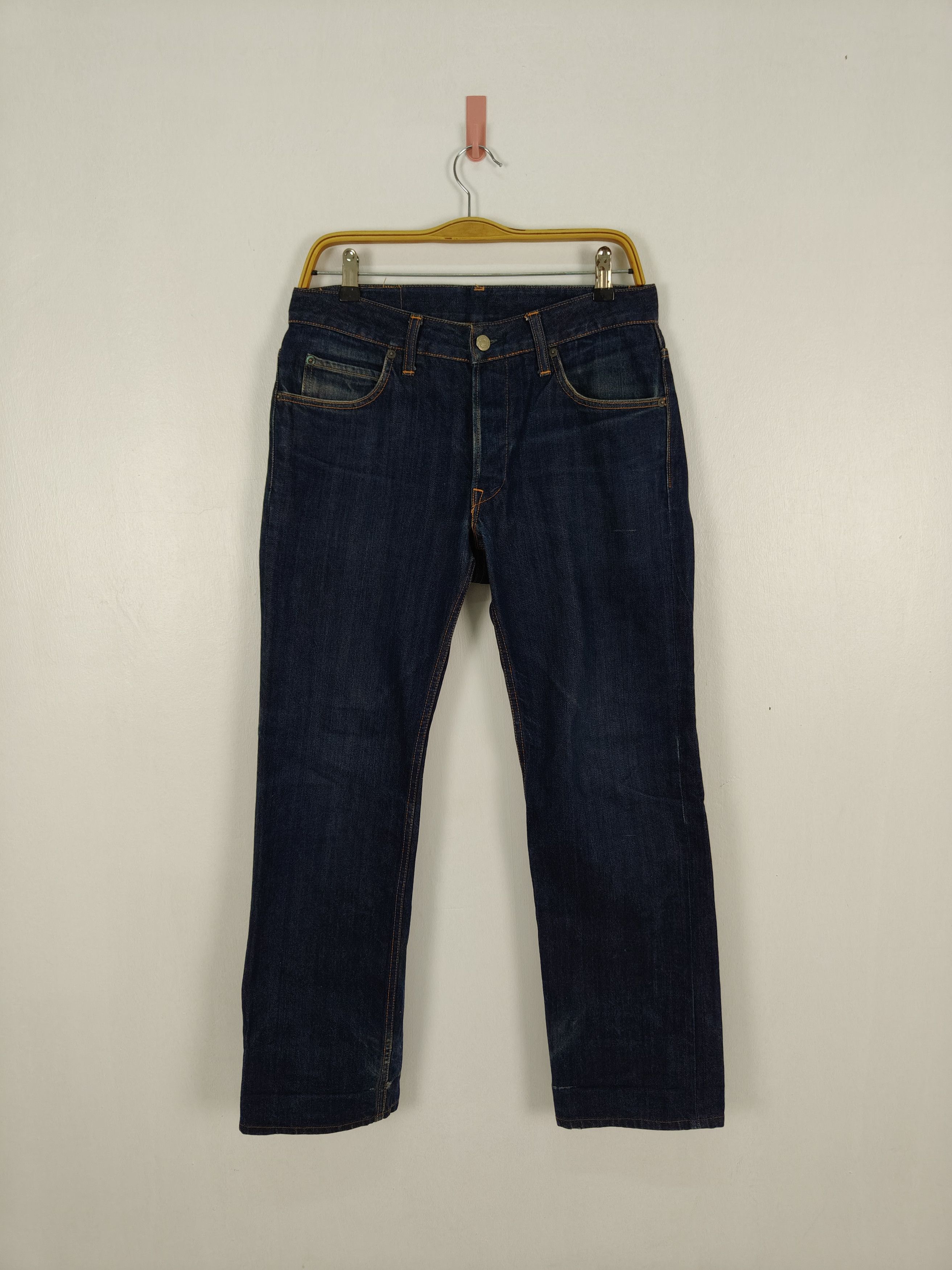 image of Hrmtg x Vintage Hrm Denim Pants in Blue, Men's (Size 30)