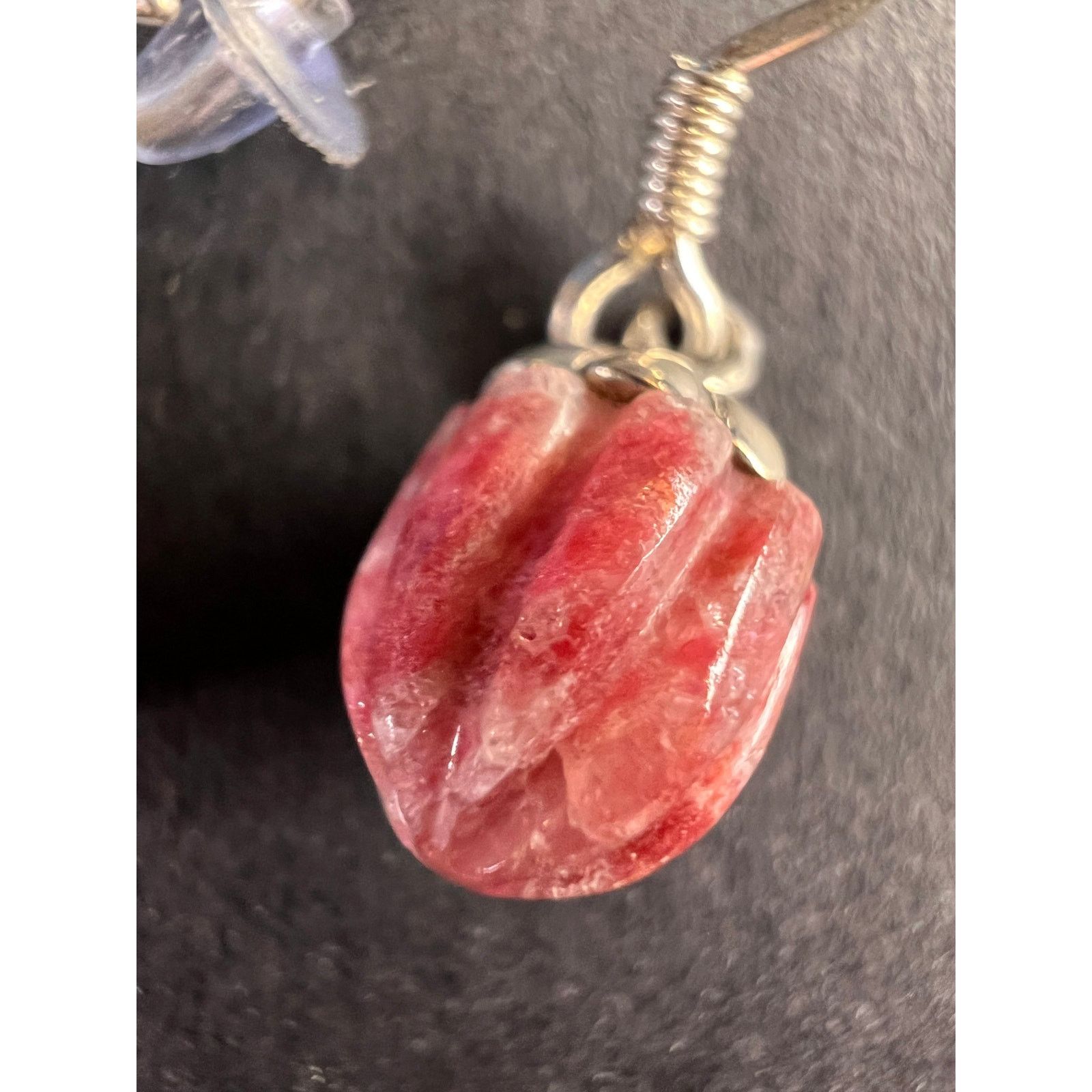 Other NEW Norwegian thulite sterling silver earrings Size ONE SIZE - 8 Thumbnail