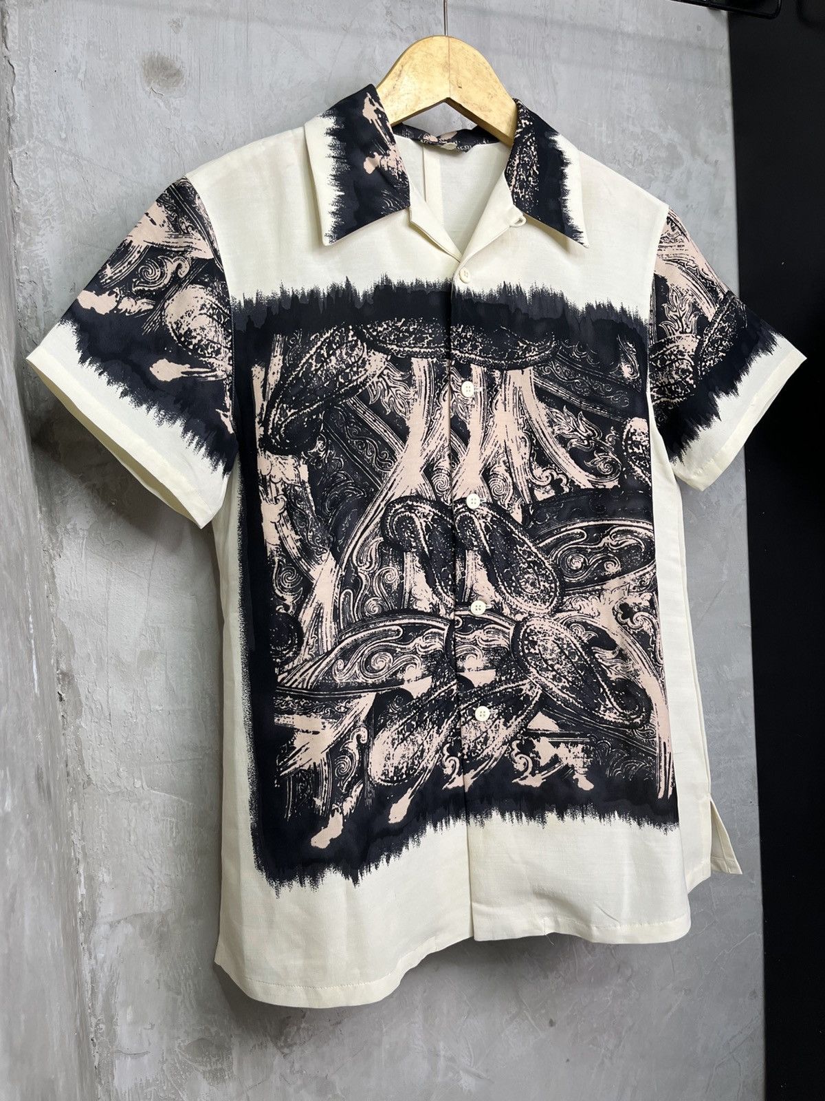 Matsuda Vintage 80s Mitsuhiro Matsuda Madame Nicole Printed Shirt Size US M / EU 48-50 / 2 - 3 Thumbnail