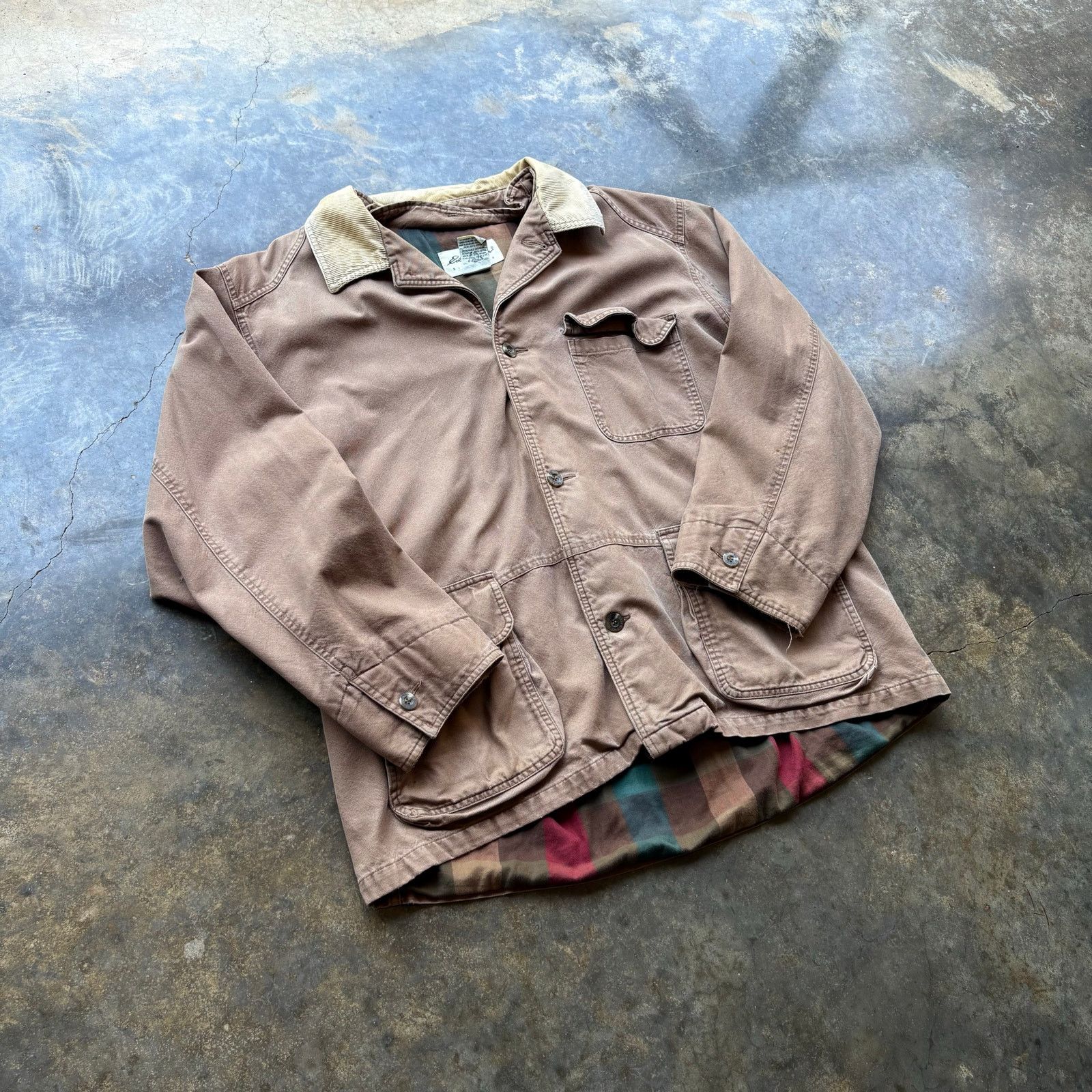 Eddie Bauer Beautiful Vintage Eddie Bauer Flannel Jacket Size US L / EU 52-54 / 3 - 2 Thumbnail