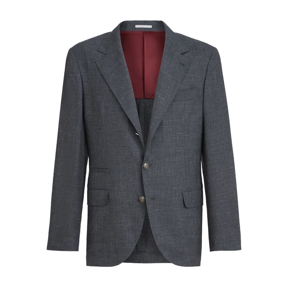 Brunello Cucinelli Brunello Cucinelli GREY Jackets - Blazers Size US L / EU 52-54 / 3 - 1 Thumbnail