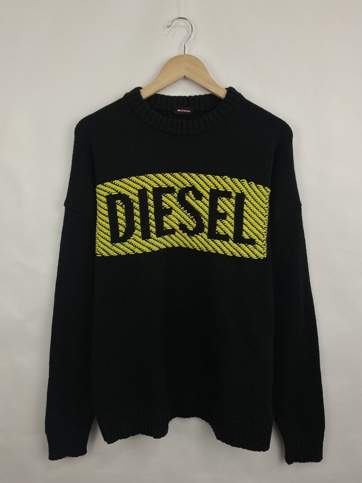 Diesel Vintage Diesel Sweater Hype rare retro Y2K Size US XL / EU 56 / 4 - 3 Thumbnail