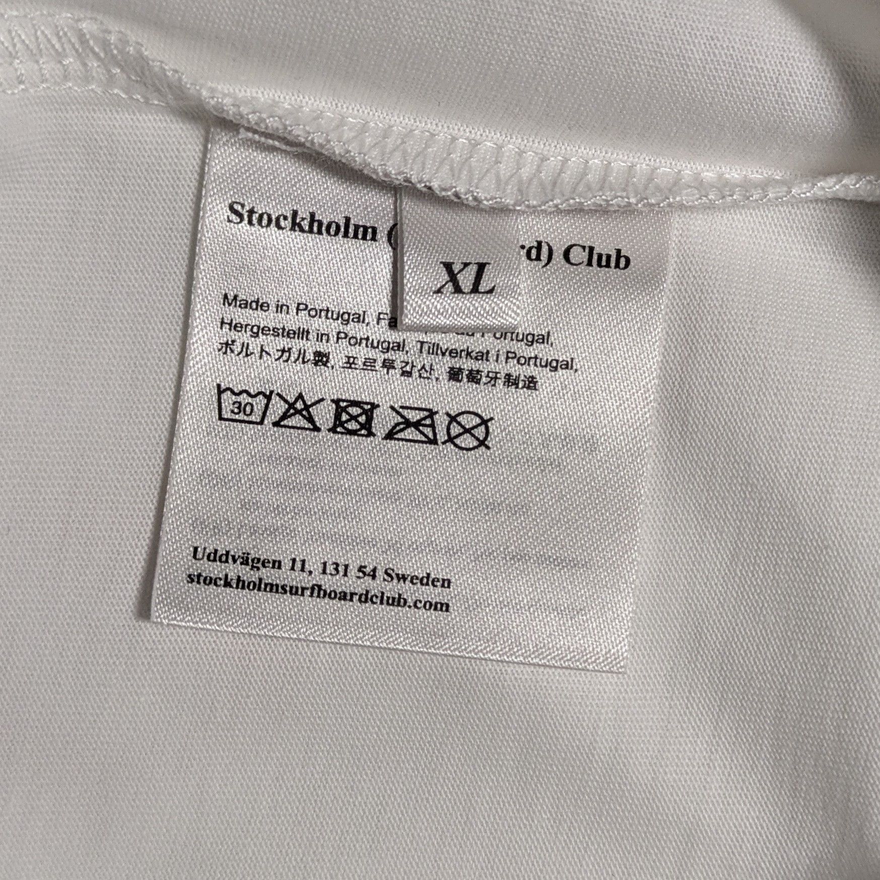 Stockholm Surfboard Club S(S)C Arch Logo Tee Size US XL / EU 56 / 4 - 4 Thumbnail