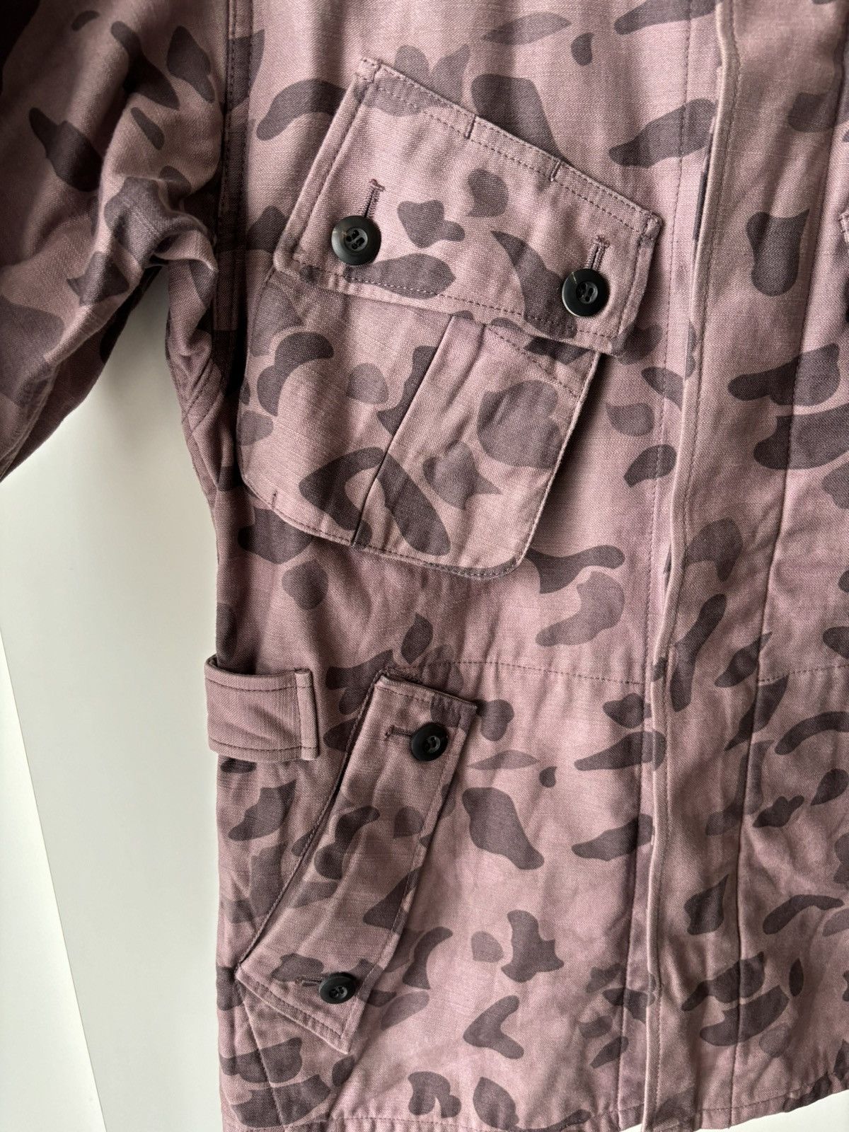 N.Hoolywood N. Hoolywood Purple Camo Military Jacket Size US S / EU 44-46 / 1 - 3 Thumbnail