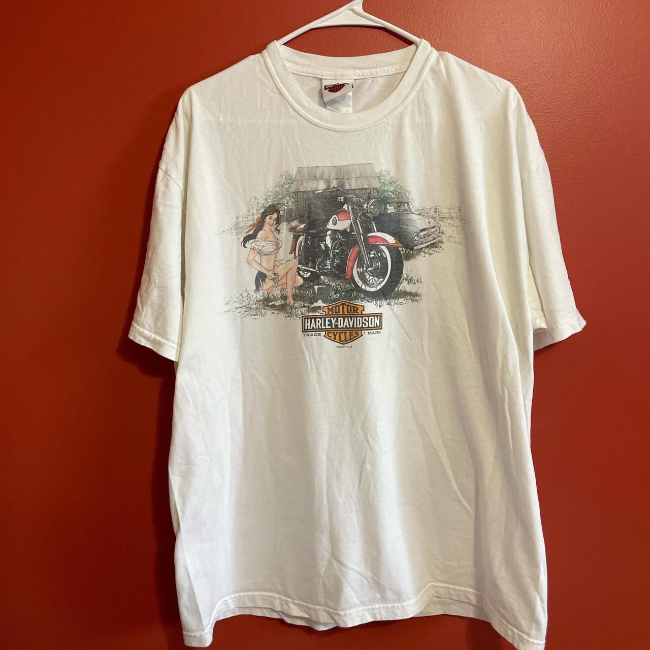 Harley Davidson × Vintage crazy 2007 harley davidson tee Size US XL / EU 56 / 4 - 2 Thumbnail