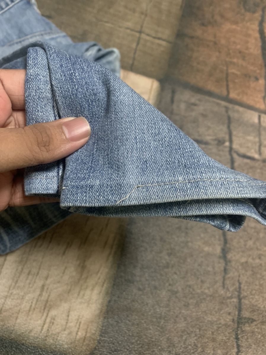 Japanese Brand × Tornado Mart TORNADO MART SLIM SKINNY WHISKERED BORO WASHED JAPANESE Size US 32 / EU 48 - 23 Thumbnail