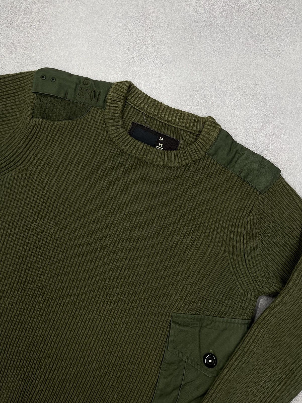 G-Star Vintage G Star Raw New Major Knit Sweater Khaki Military Size US M / EU 48-50 / 2 - 4 Thumbnail