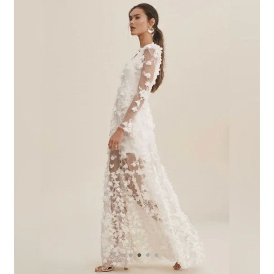 Anthropologie Anthropologie Helsi Blair Floral Maxi Dress Size S / US 4 / IT 40 - 16 Thumbnail