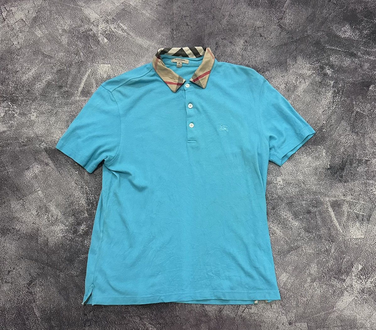 Burberry × Vintage Vintage burberry polo shirt button Size US M / EU 48-50 / 2 - 1 Thumbnail